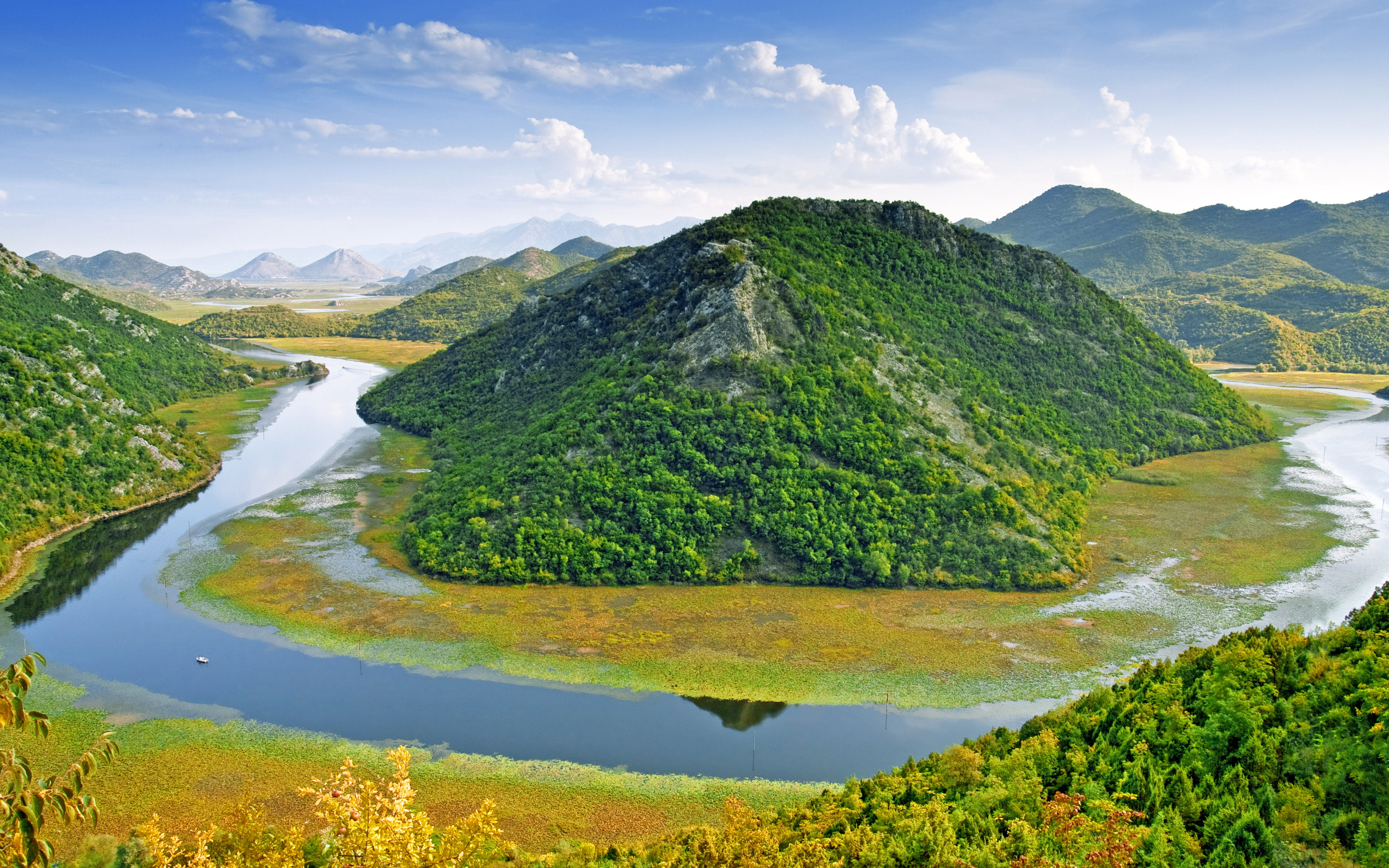 The Black Sea River Is Located In The Municipality Of Cetinje In Montenegro With A Length Of 12.3 Km Desktop Hd Wallpapers For Mobile Phones And Computer 3840×2400