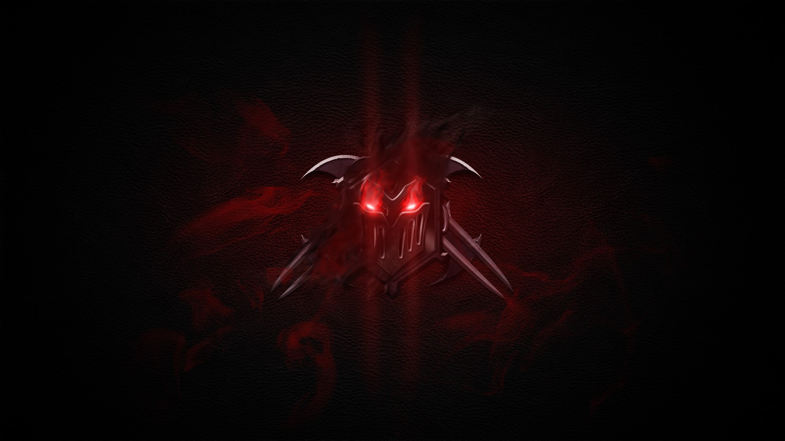 blade with mask game logo, Riot Games, League of Legends, Zed
