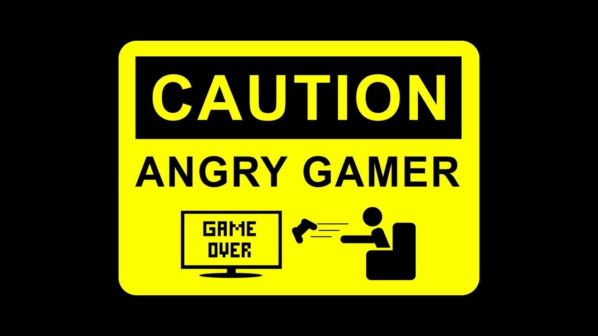 gamers video games game over sign