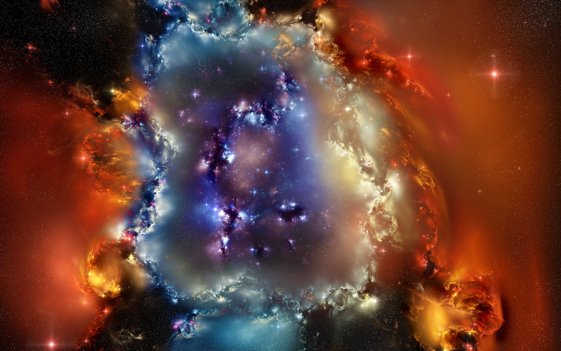 outer, space