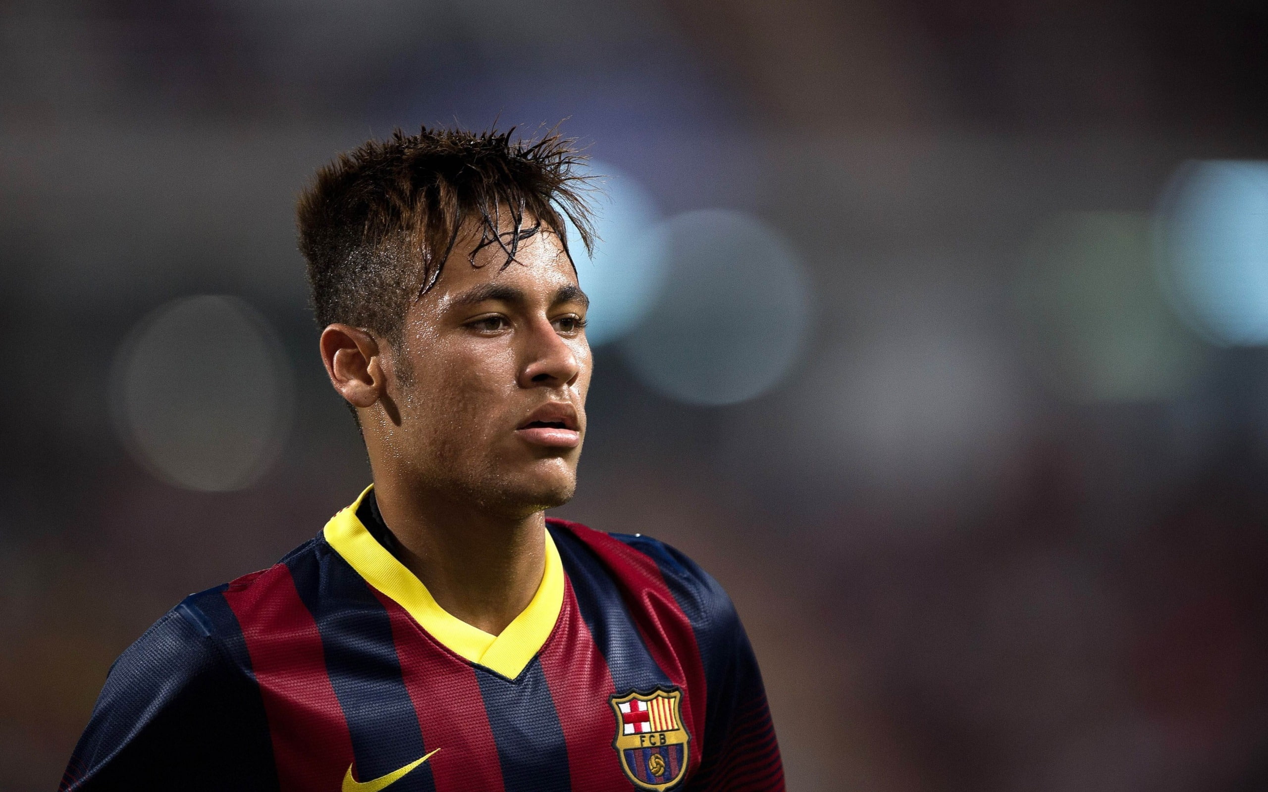 Neymar JR-FIFA BALLON DOR 2015 Wallpaper 05, portrait, one person
