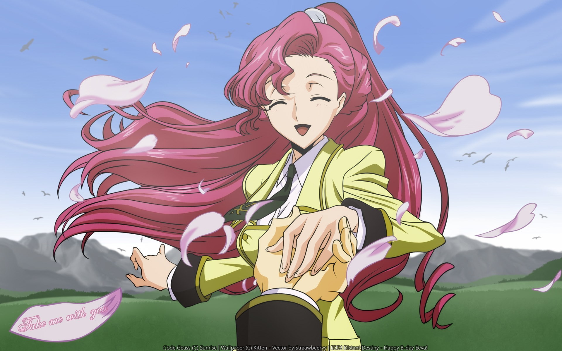 code geass, sky, representation, nature, multi colored, creativity