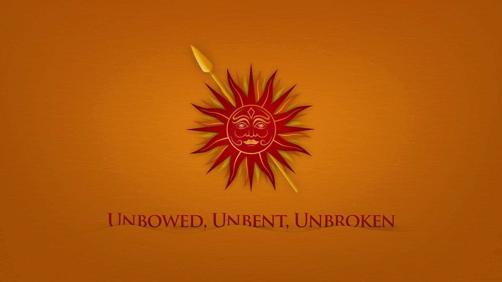 game of thrones sigils house martell, text, orange color, communication