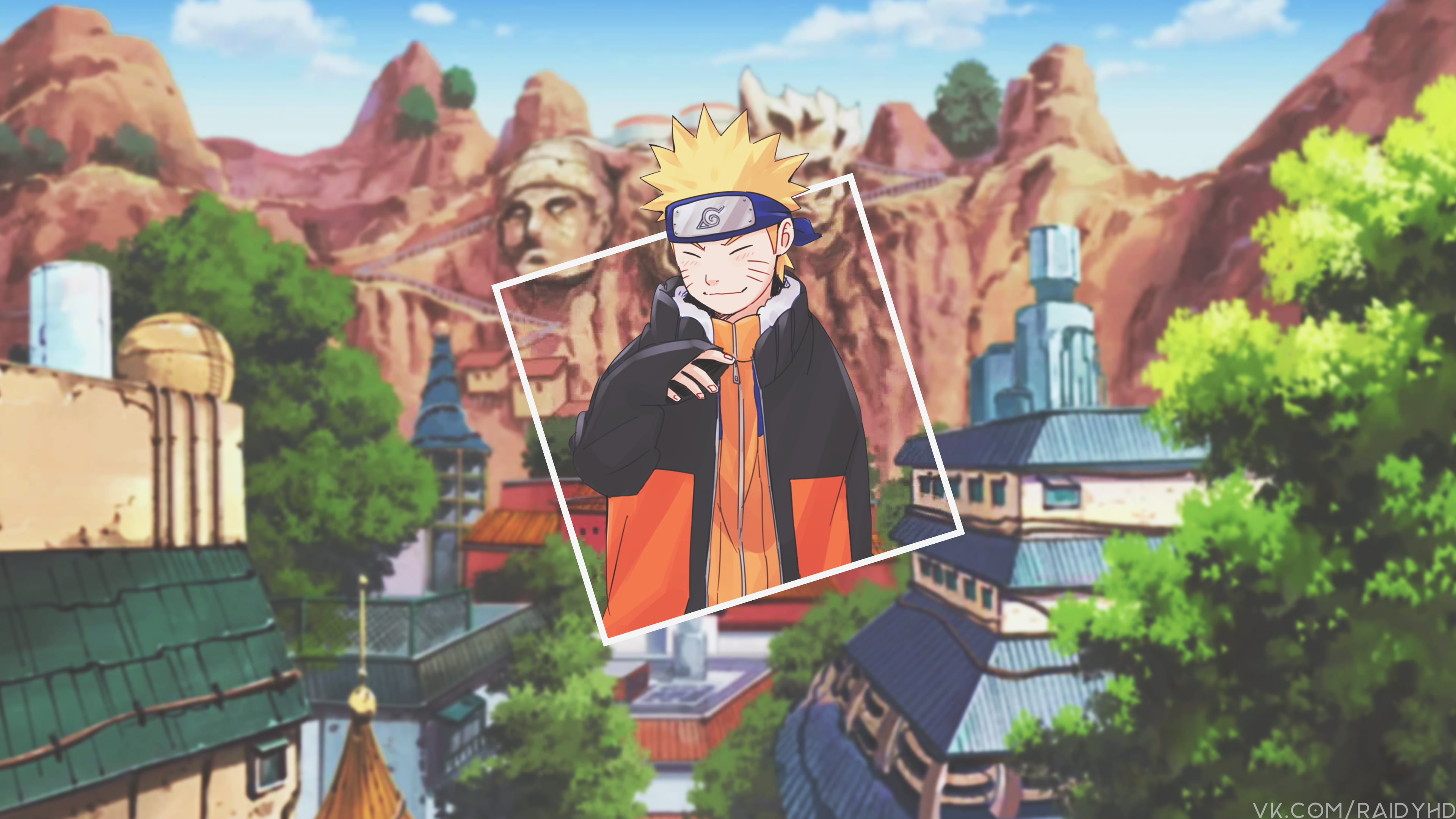 anime boys, picture-in-picture, Naruto (anime), real people