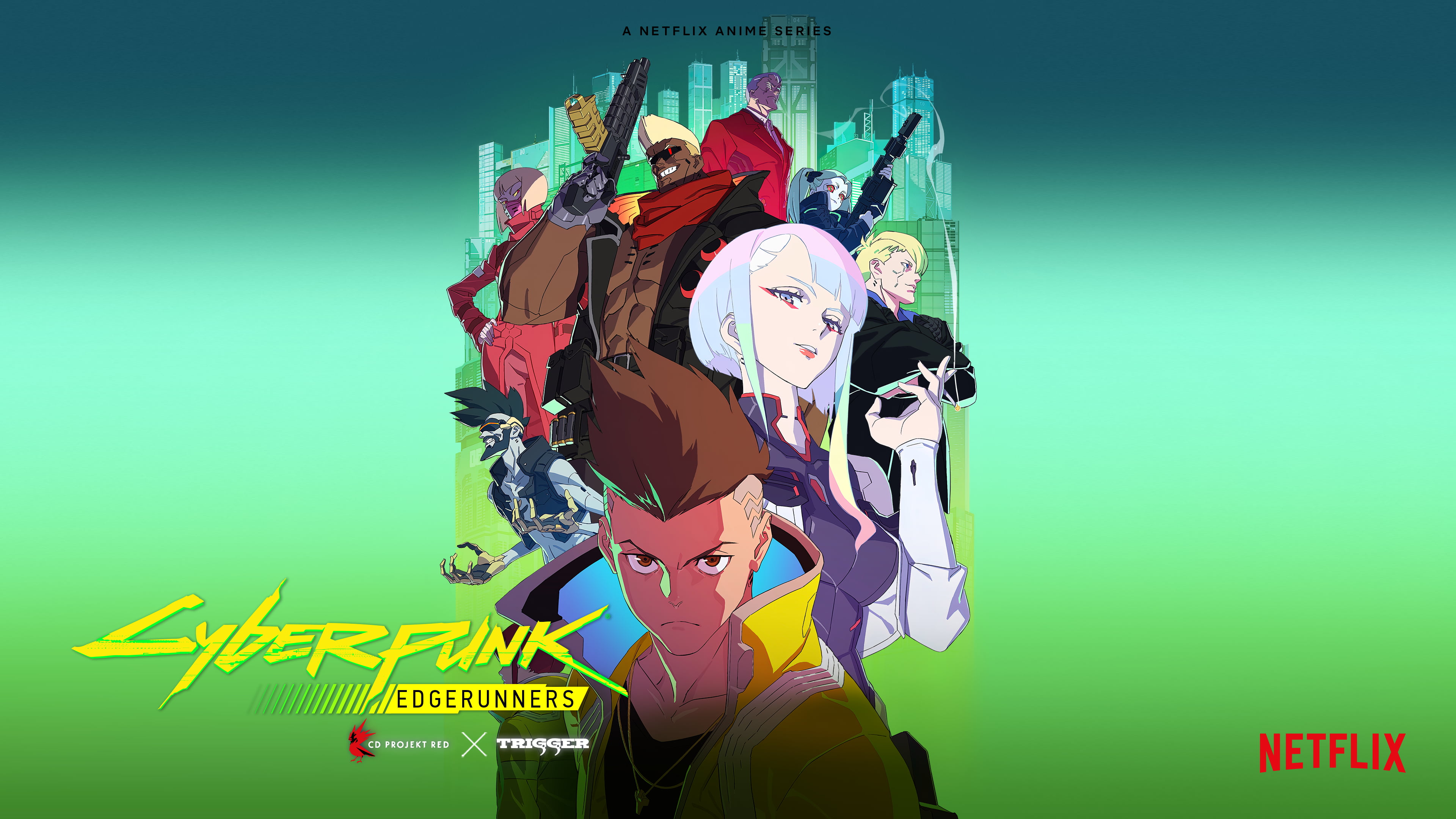 Cyberpunk: edgerunners, Netflix TV Series, anime, trigger, CD Projekt RED  HD wallpaper | Скачать обои для