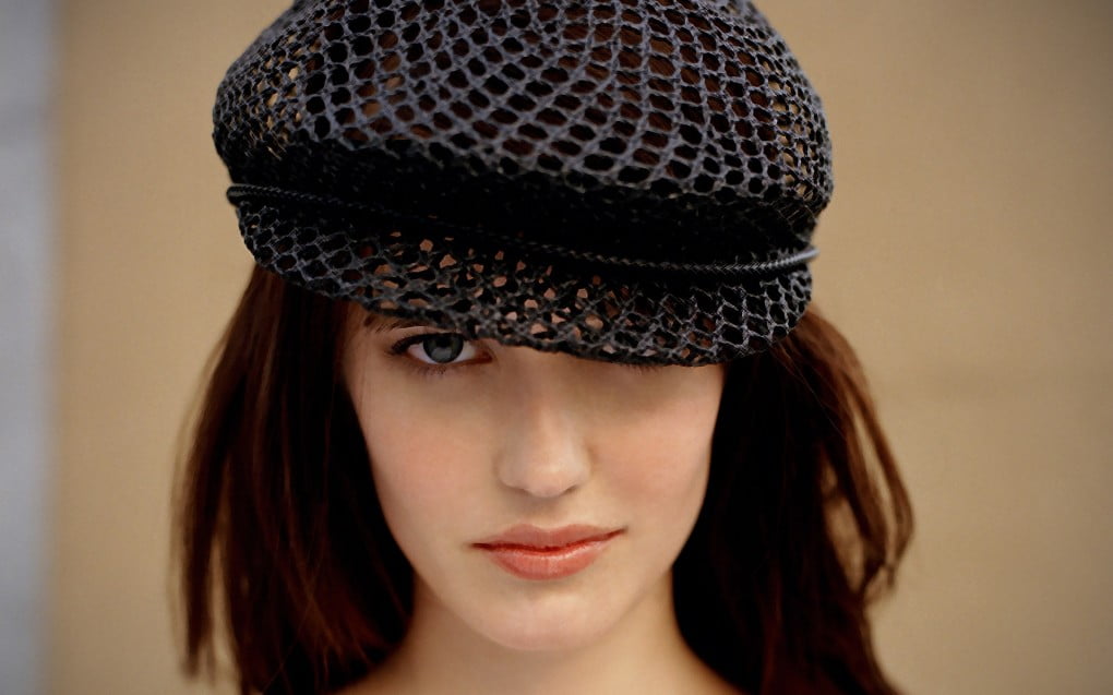 Eva Green, women's black knitted cap, Female celebrities, actress