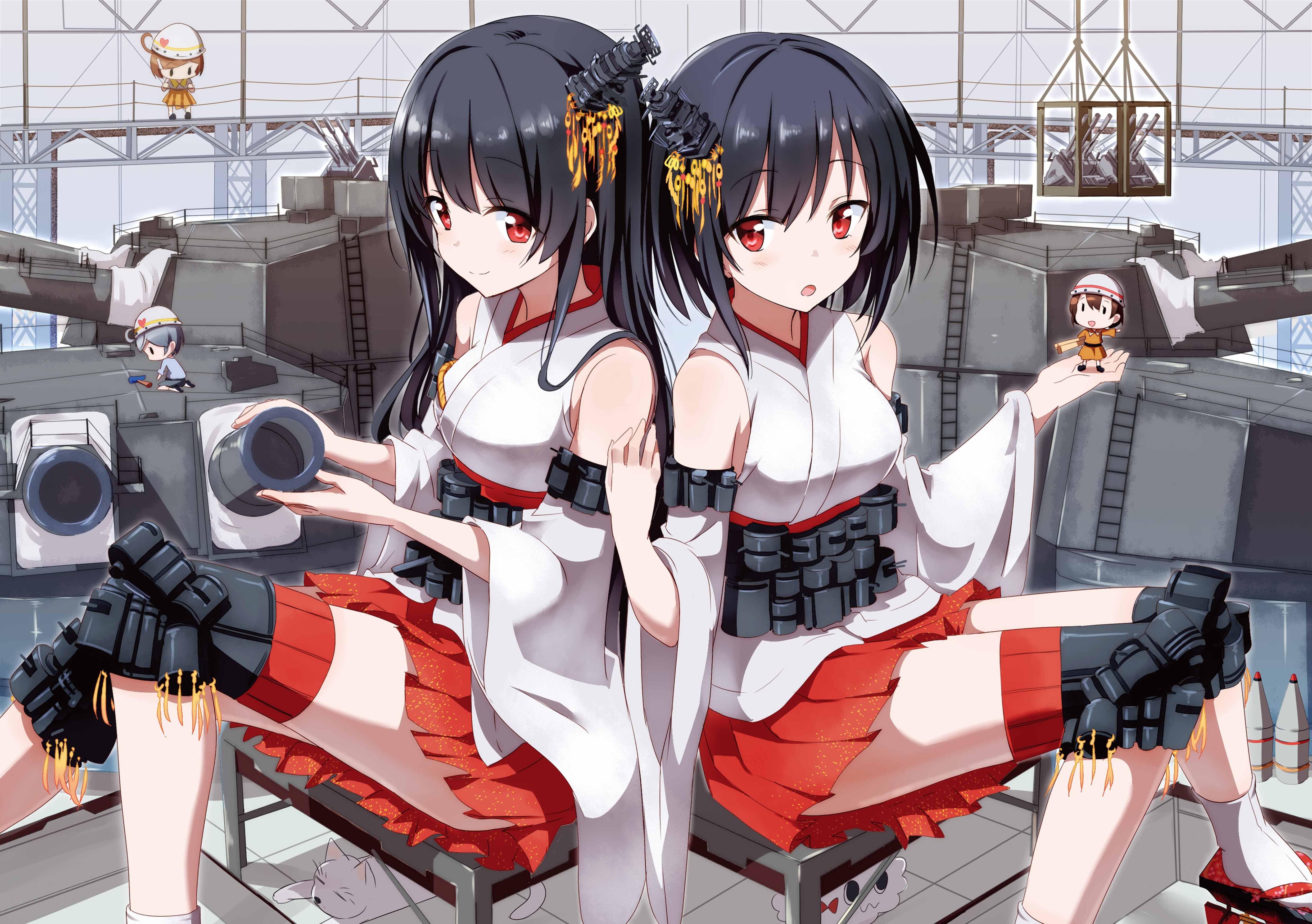 Free Download Hd Wallpaper Anime Anime Girls Kantai Collection Yamashiro Kancolle