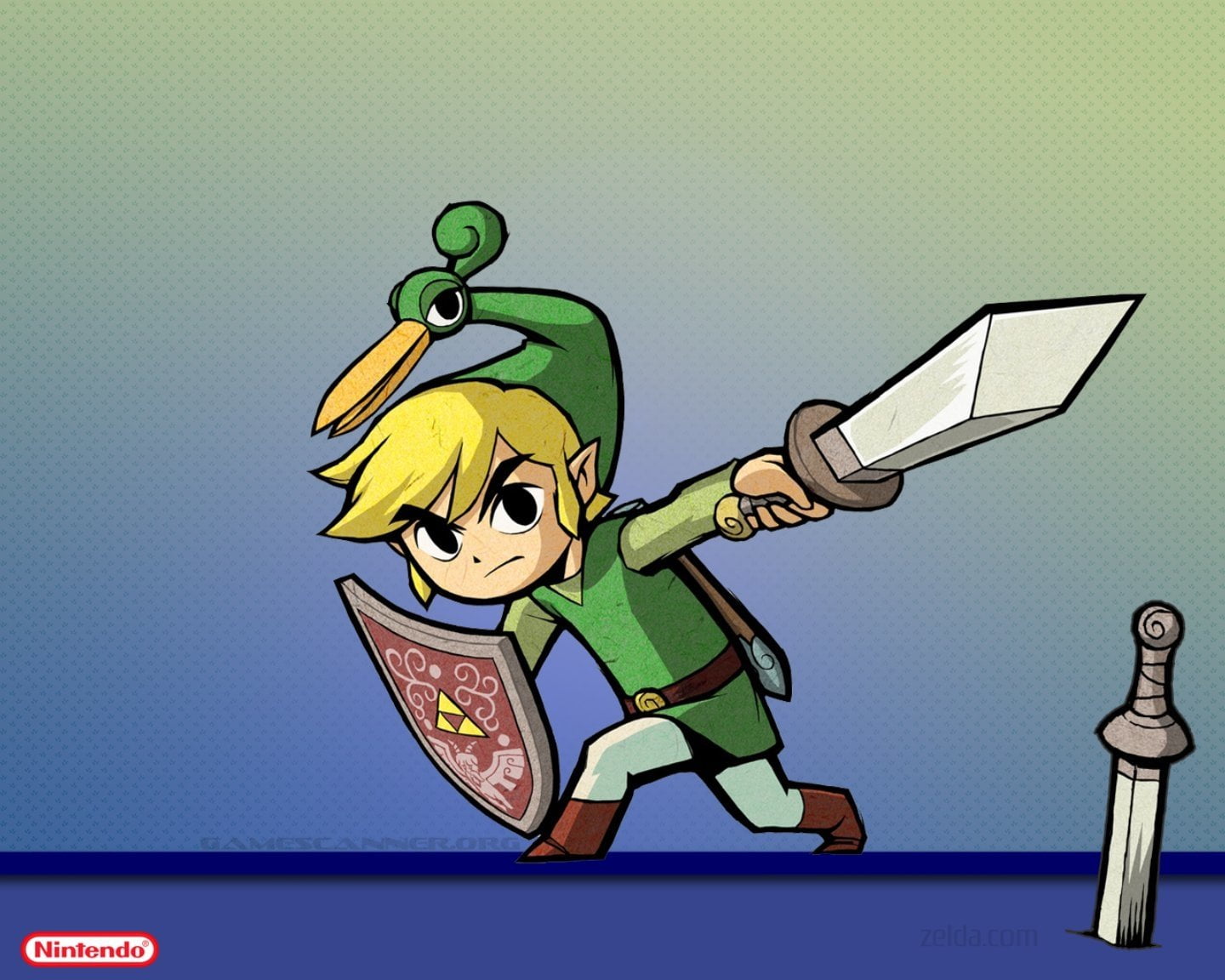 Nintendo The Legend of Zelda illustration, The Legend Of Zelda: The Minish Cap