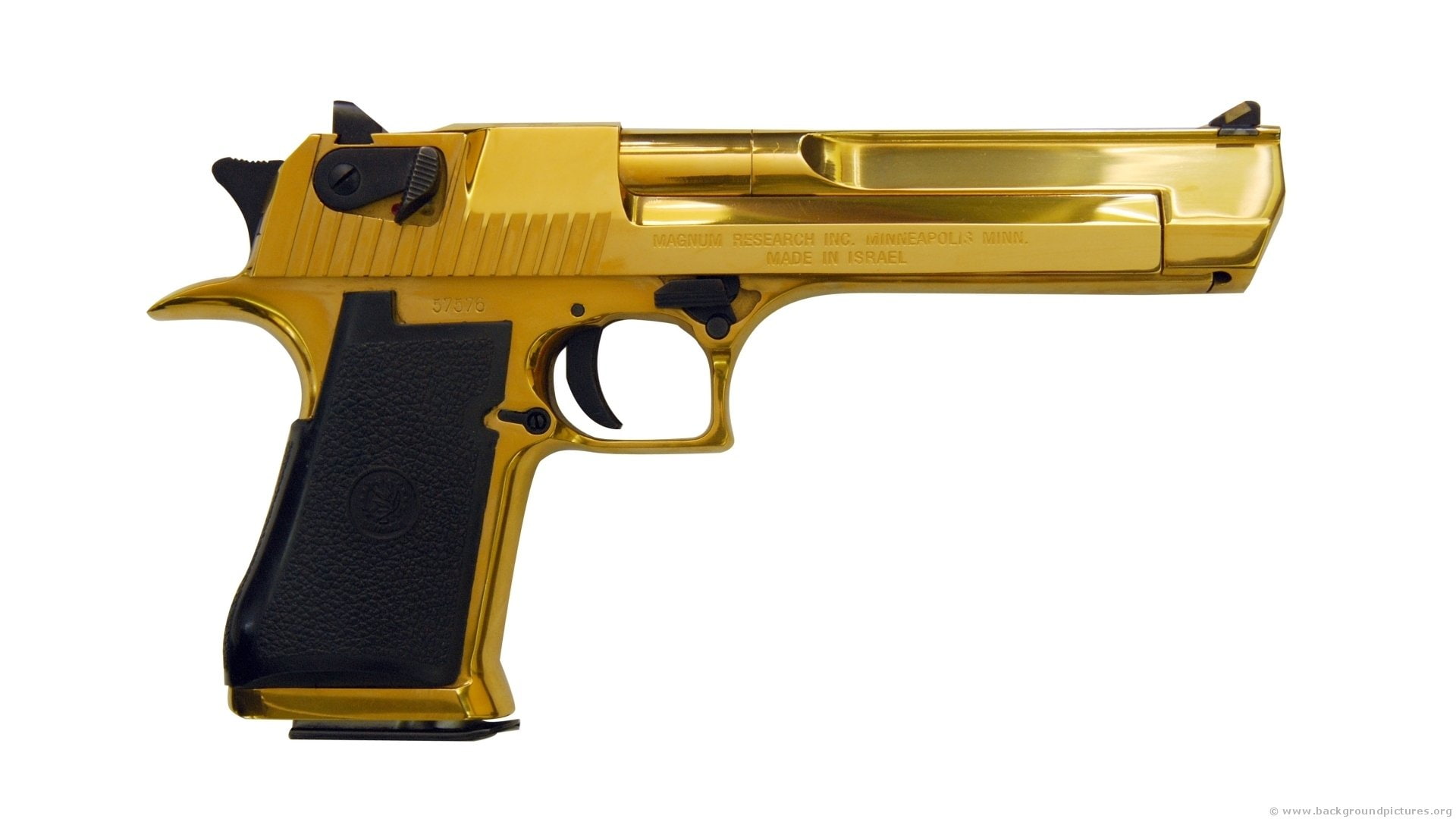 gold pistol, Weapons, Desert Eagle