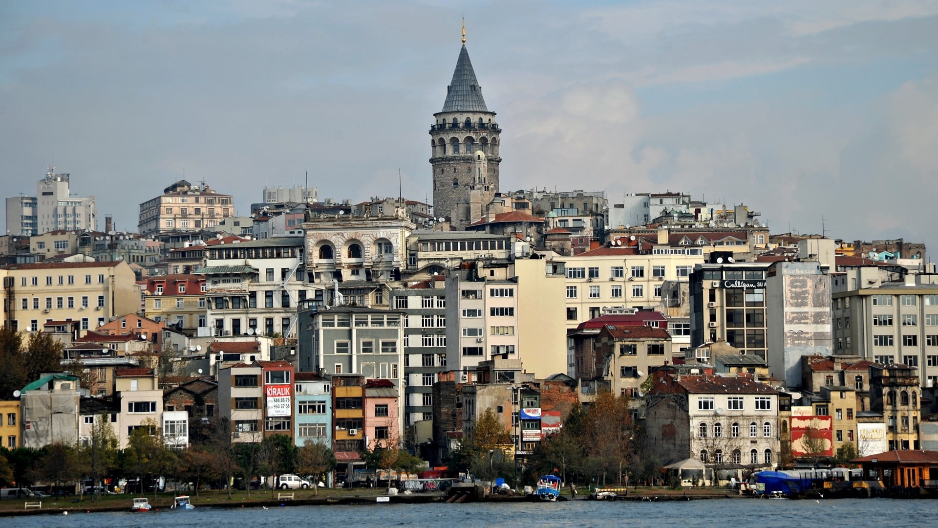 gray buildings near body of waters photography, istanbul, city