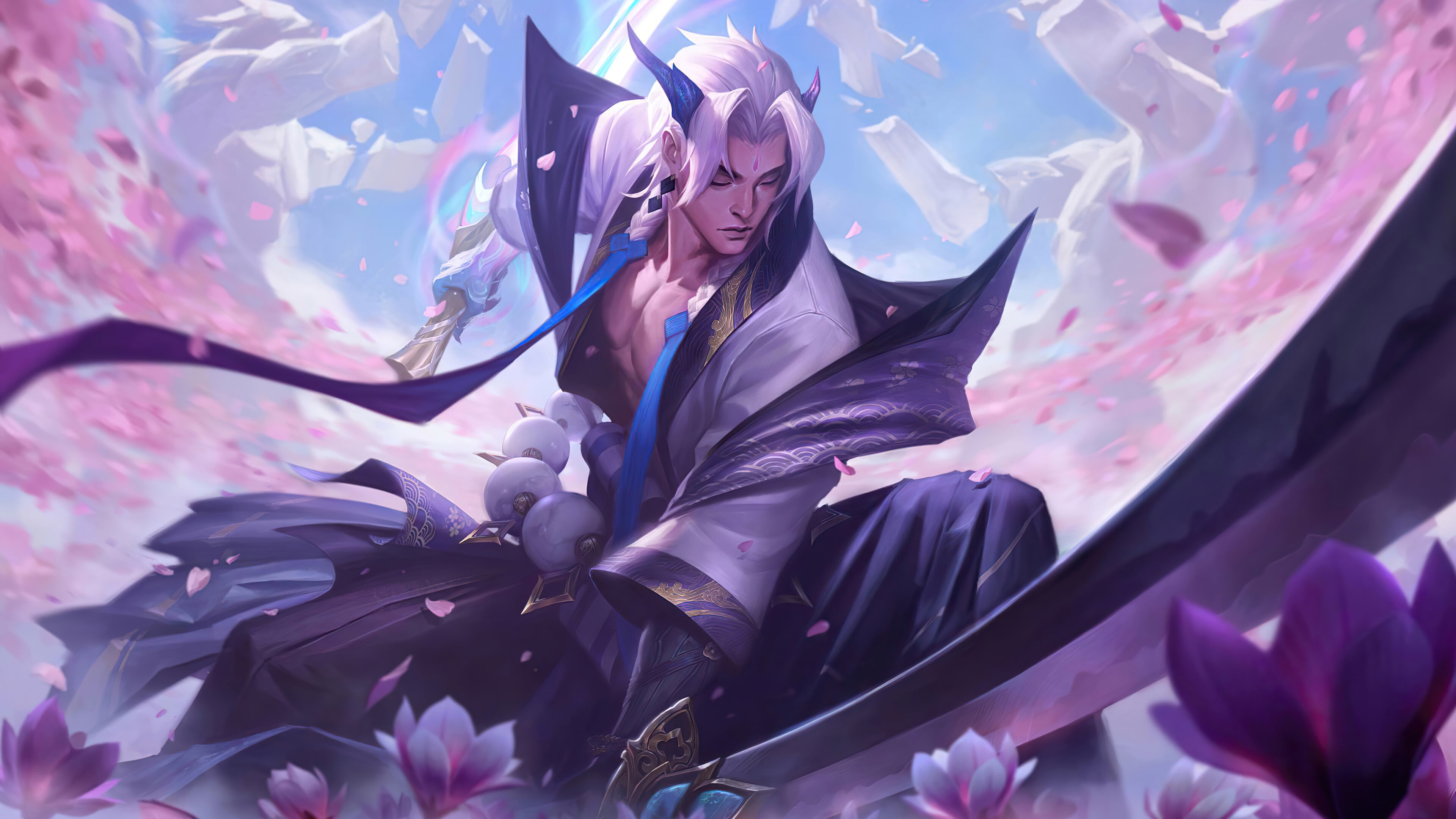 Free download | HD wallpaper: Yone (League of Legends), Riot Games