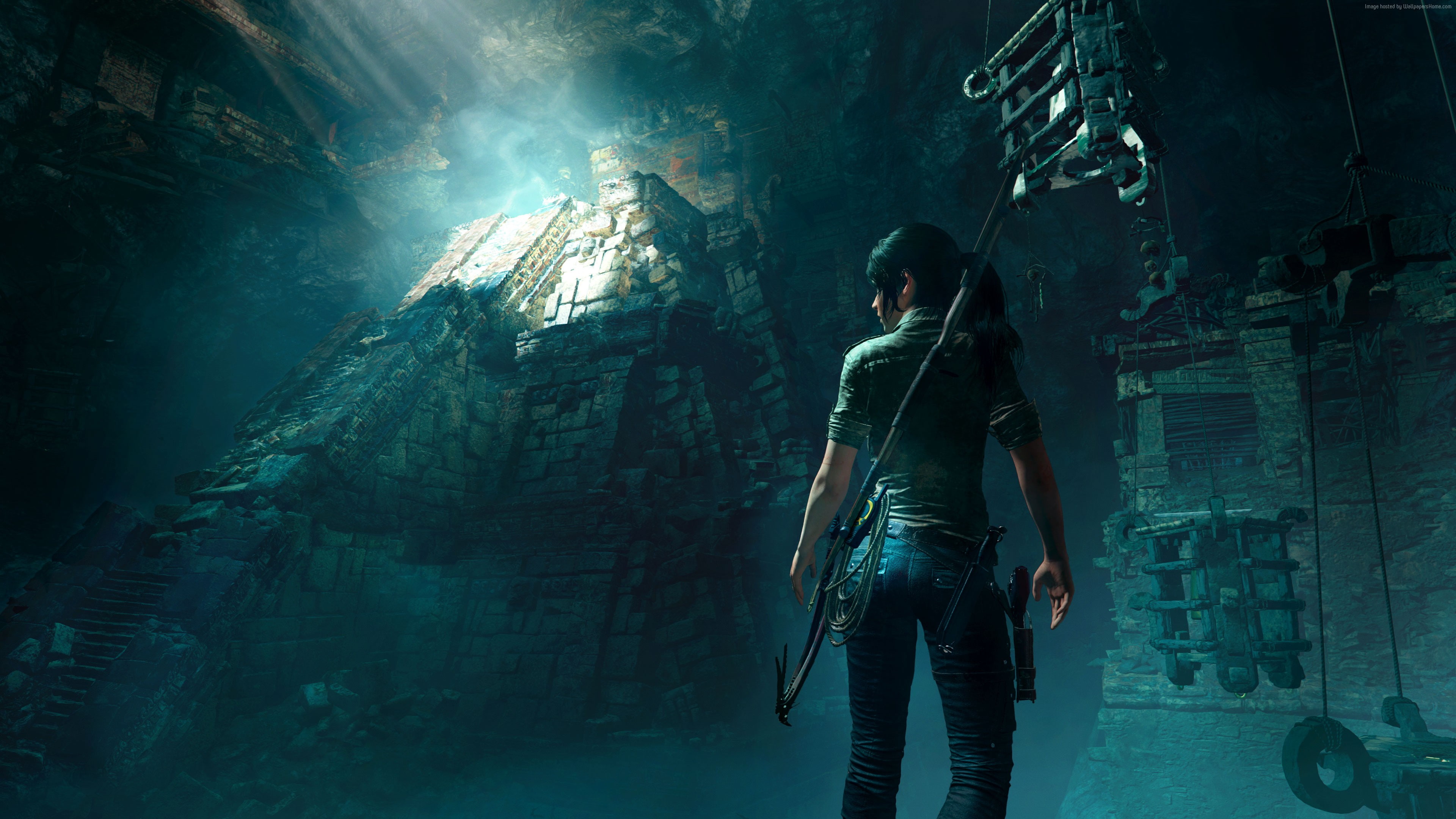 screenshot, 4K, Shadow of the Tomb Raider, Lara Croft