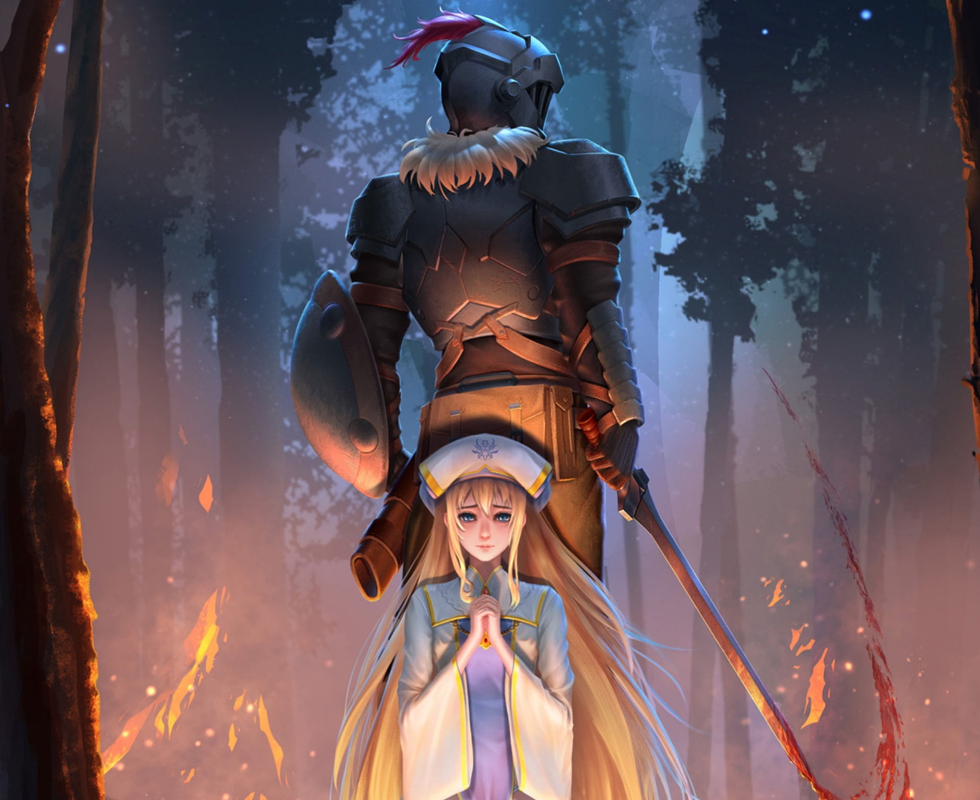 Anime, Goblin Slayer, Priestess (Goblin Slayer)