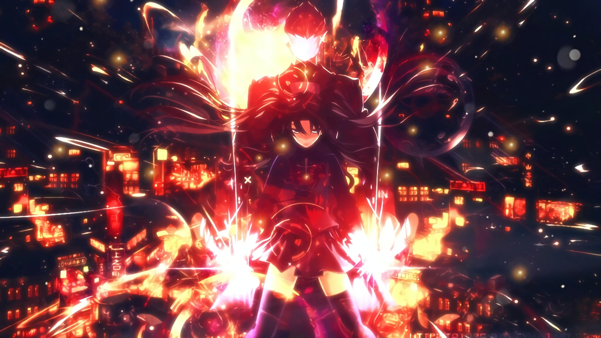 Fate/Stay Night: Unlimited Blade Works, Tohsaka Rin, anime