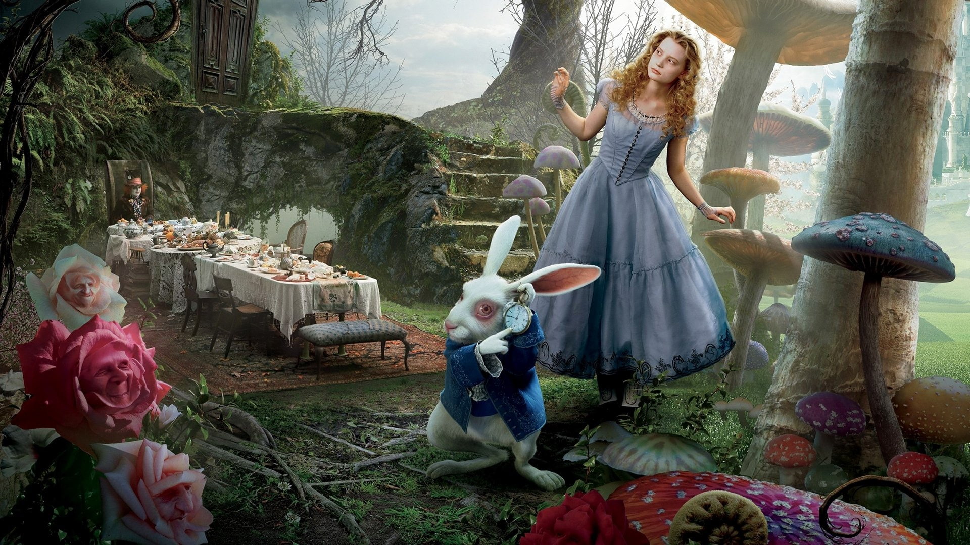 Movie, Alice in Wonderland (2010), representation, plant, celebration