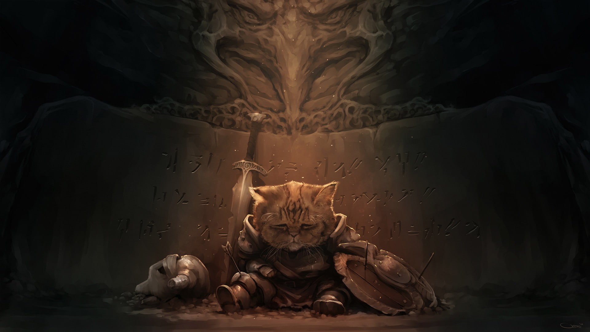The Elder Scrolls V: Skyrim, cat, Lirik