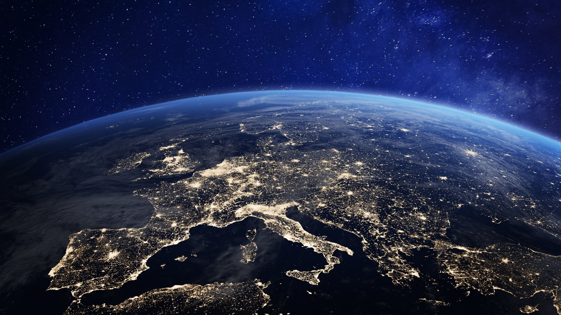 Free download | HD wallpaper: Earth, From Space, Europe | Wallpaper Flare