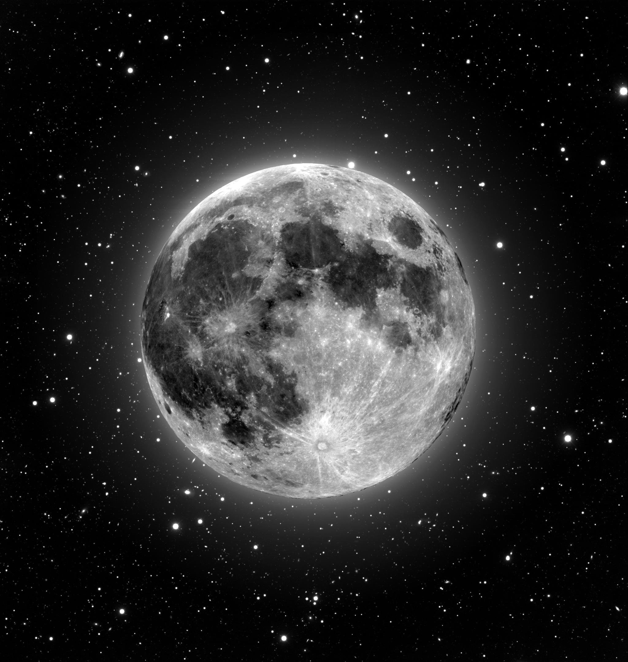 moon, outer, planets, space