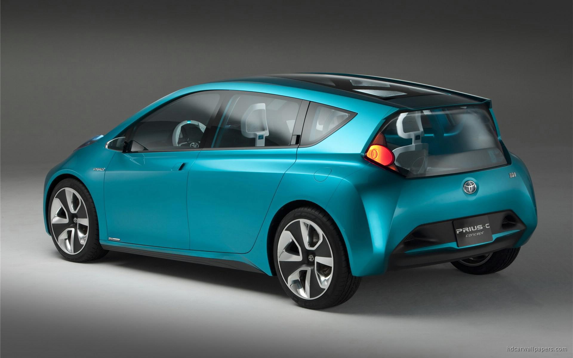 2011 Toyota Prius C Concept 2, turquoise toyota 5 doors hatchback