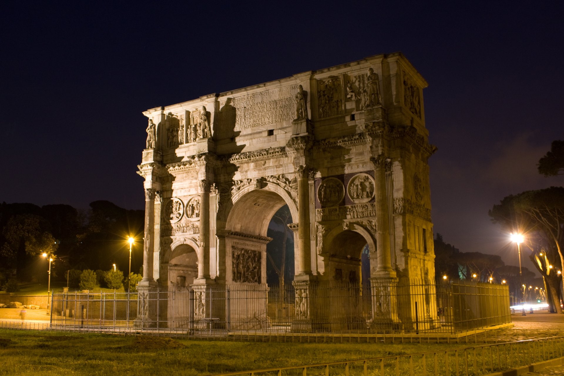 Monuments, Arch Of Constantine, Architecture, Columns, Italy