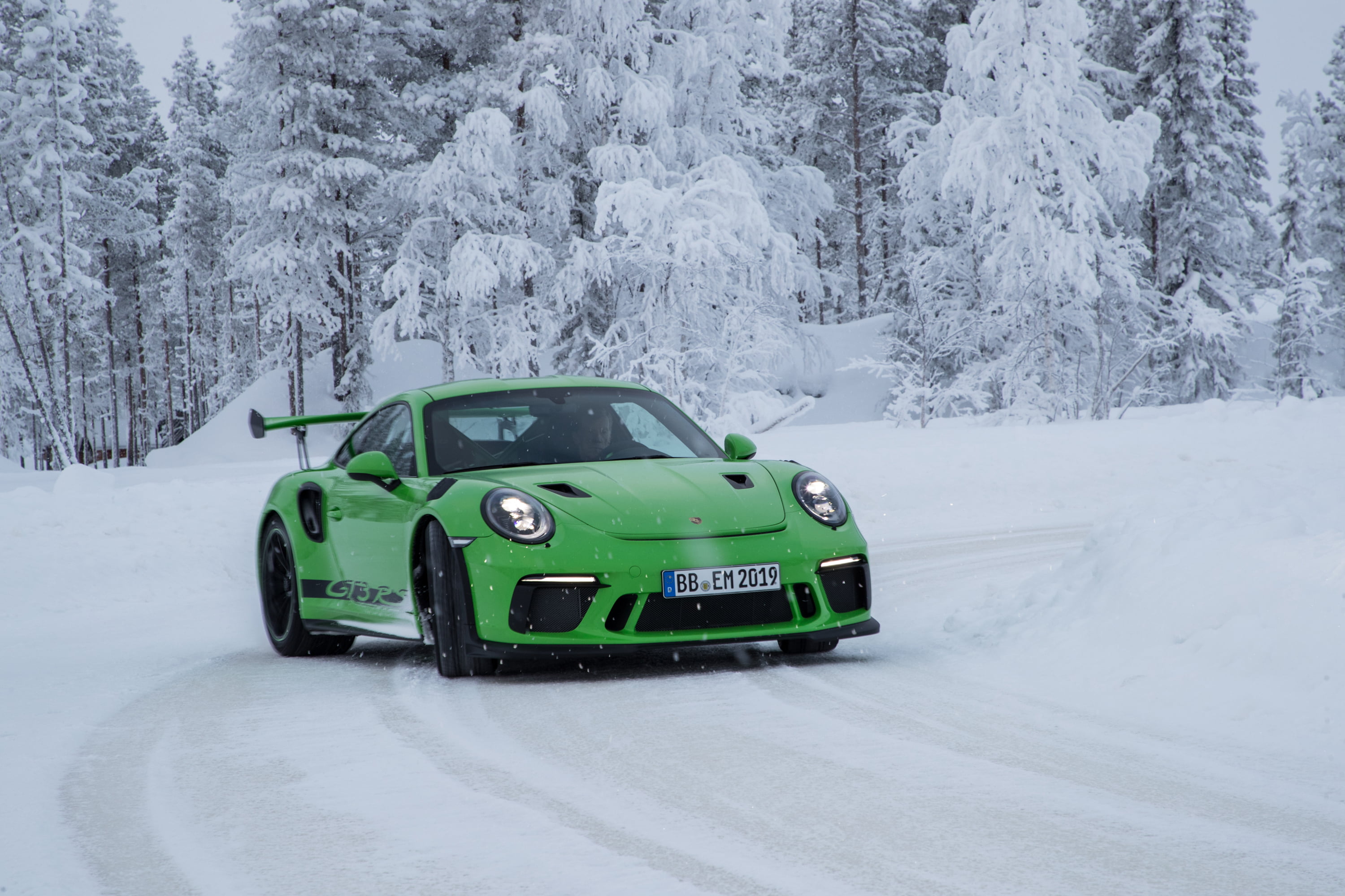 Porsche, Porsche 911 GT3, Car, Green Car, Porsche 911 GT3 RS