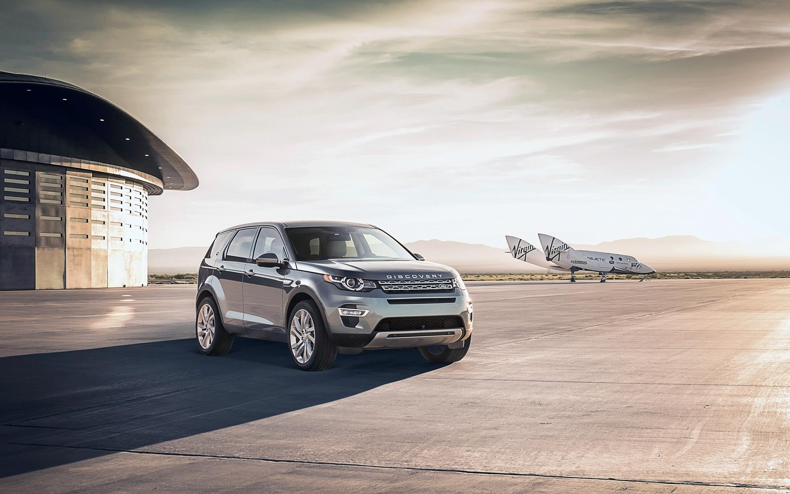 2015 Land Rover Discovery Sport 4, silver suv, cars