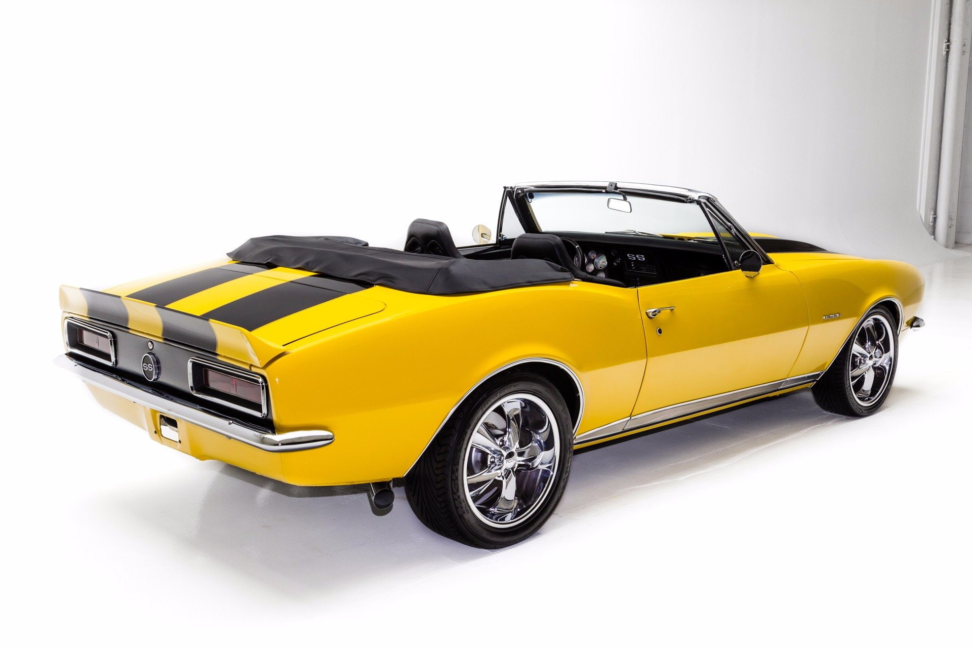 1967, camaro, cars, chevrolet, convertible, rs-ss, yellow