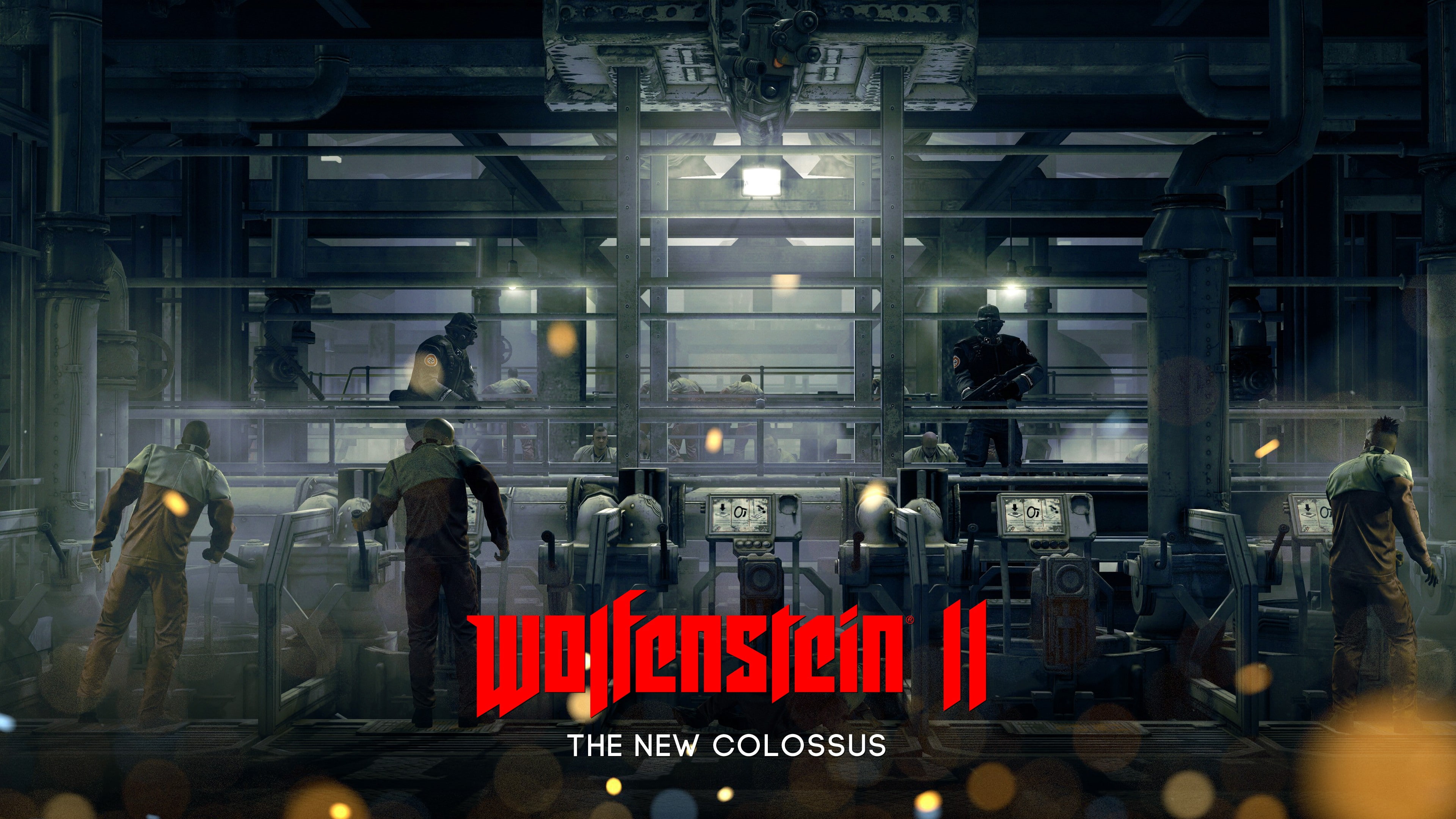Wolfenstein II The New Colossus game cover, Wolfenstein 2: The New Colossus
