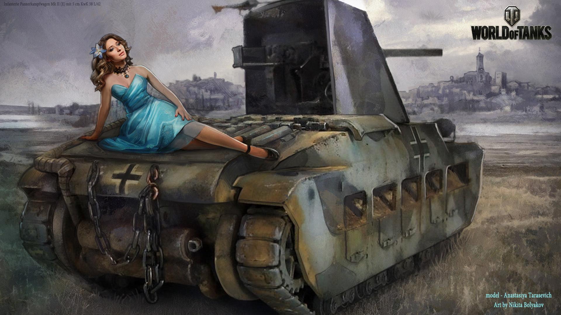 Free download | HD wallpaper: World of Tanks wallpaper, girl, WoT ...