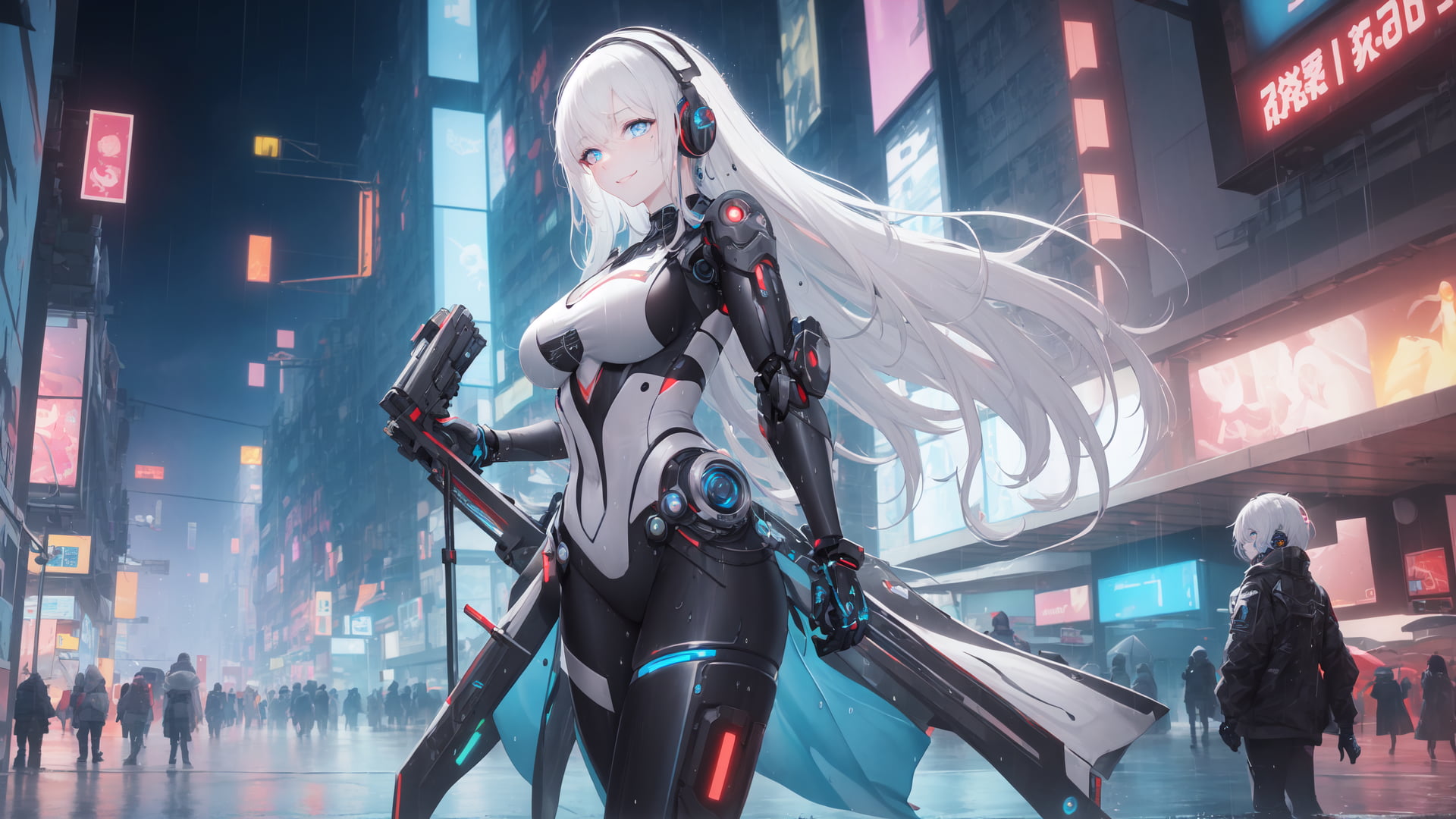 Free download | HD wallpaper: anime girls, biker, mecha girls ...