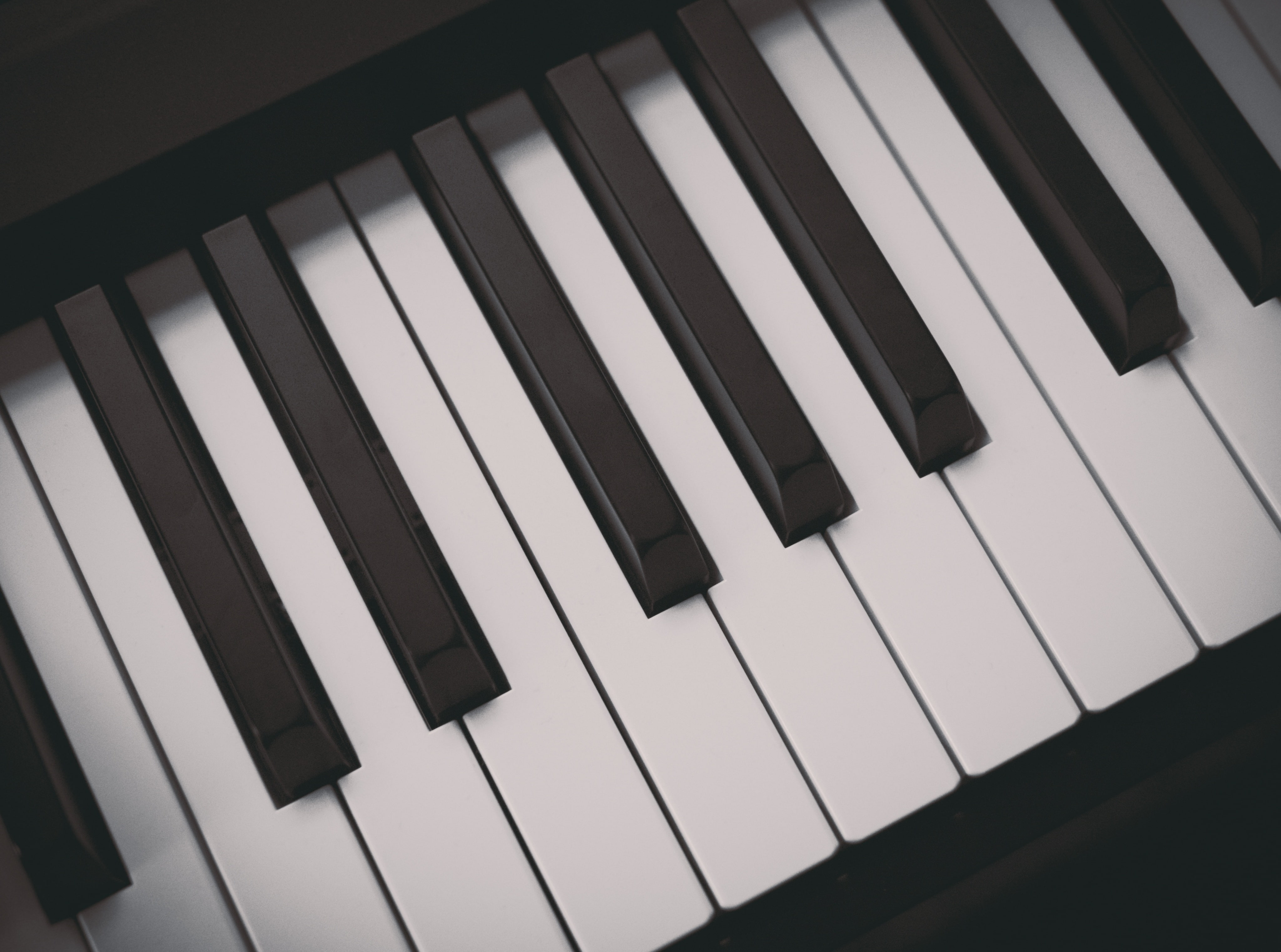 Piano Keyboards, Music, Musical, White, Black, Concert, Sound