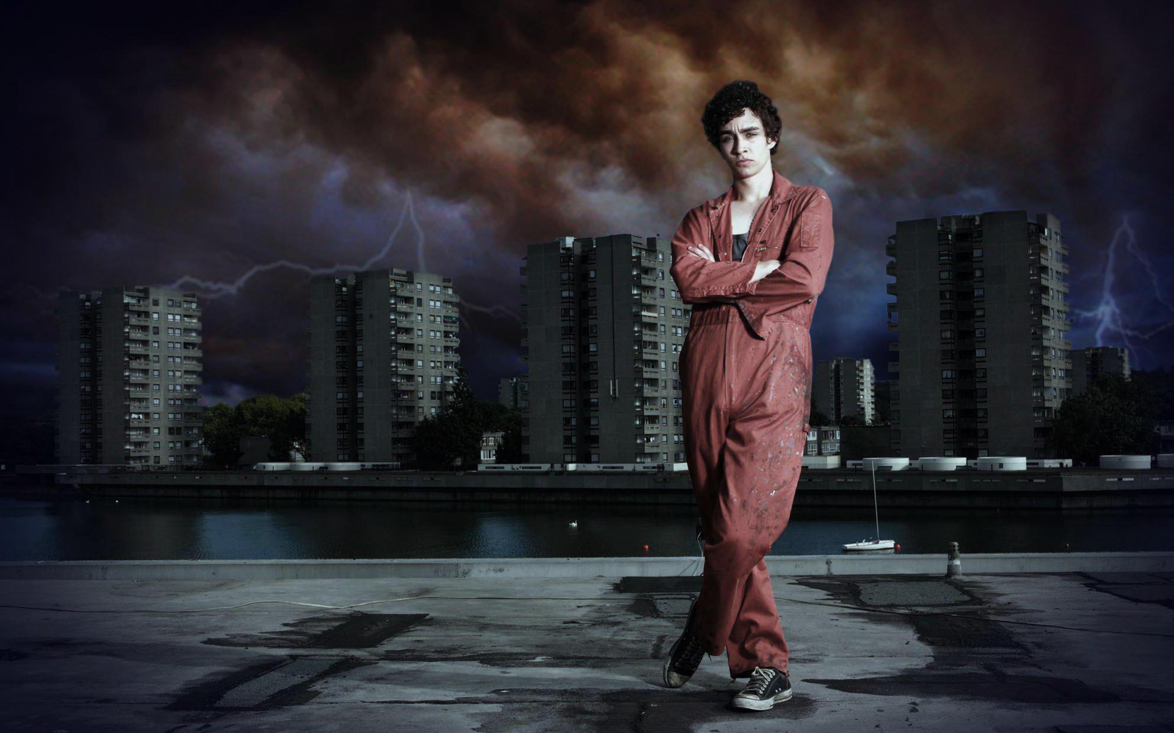 misfits, 2009 backgrounds, robert sheehan, nathan young, download 3840x2400 misfits