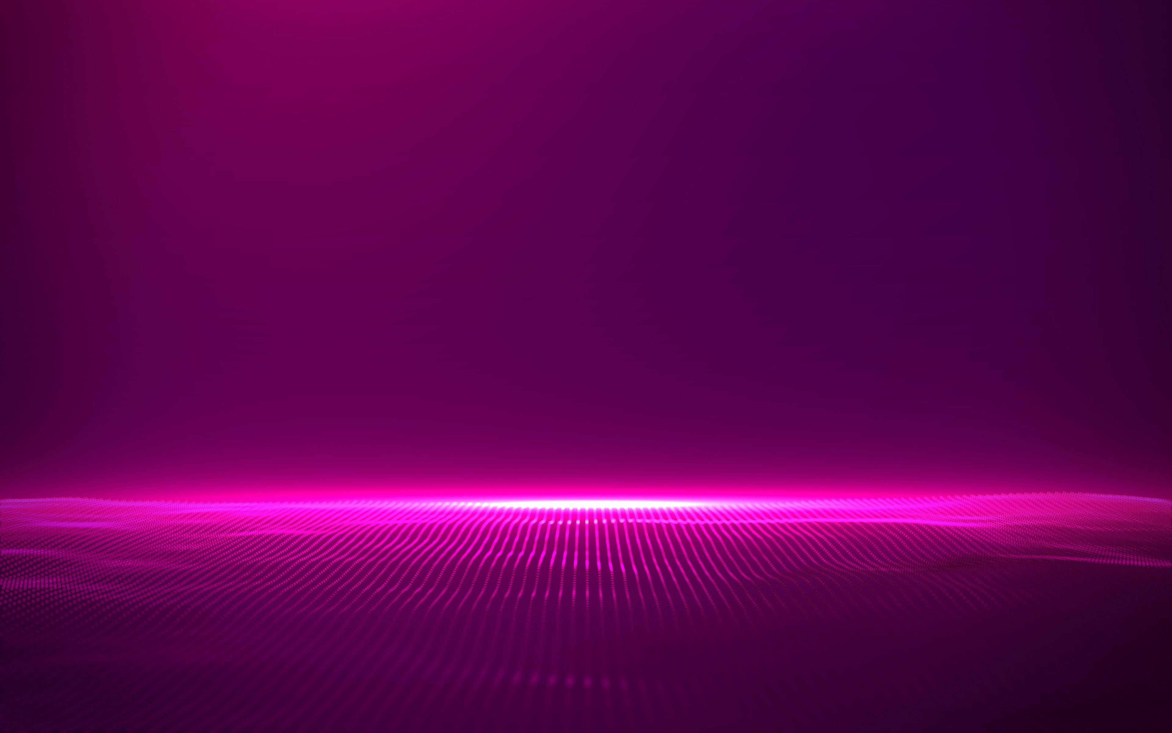 Abstract purple glare skyline 4K HD, technology, pink color, illuminated