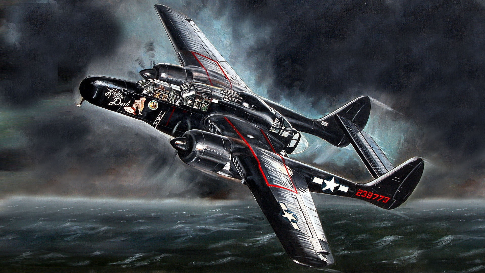 Free download | HD wallpaper: aircraft military world war ii p61 black ...