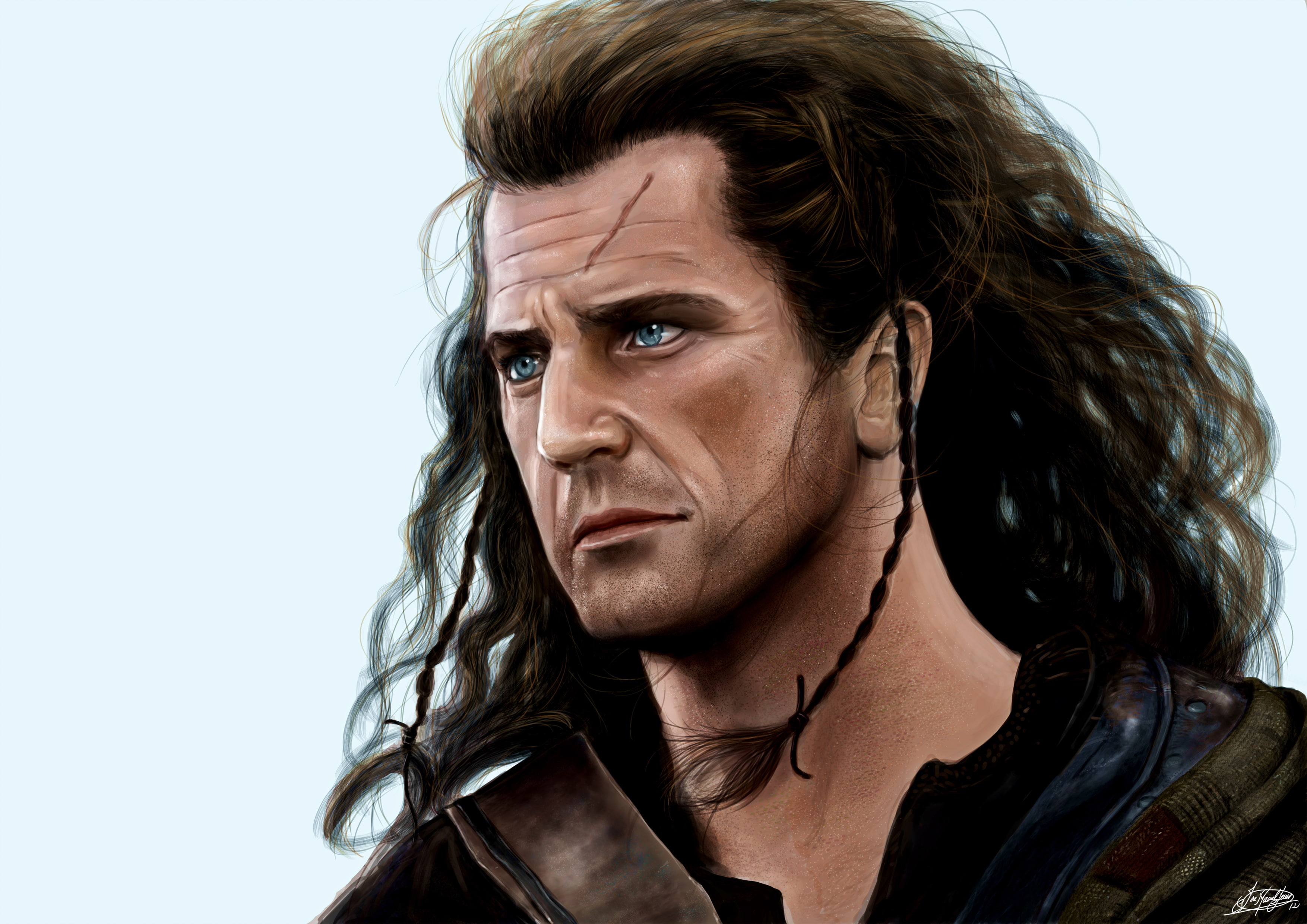 the film, male, brave heart, William Wallace. Mel Gibson