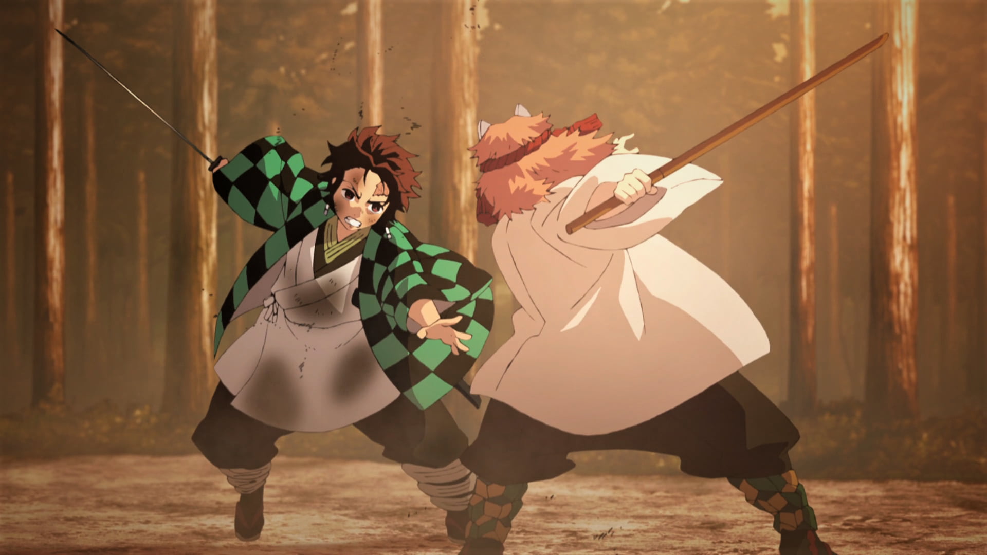 Free download | HD wallpaper: Kimetsu no Yaiba, Sabito, Kamado Tanjiro ...