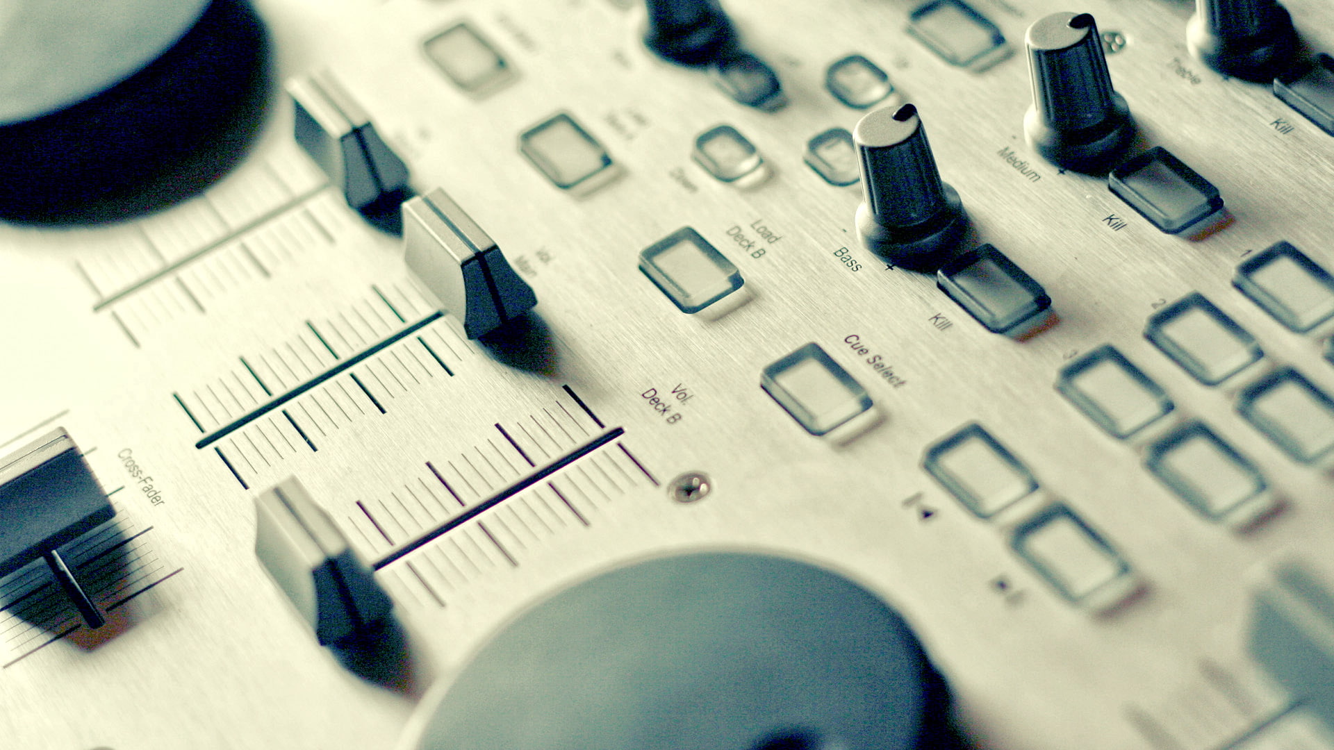 Mixing Board Board Knobs Macro HD, music