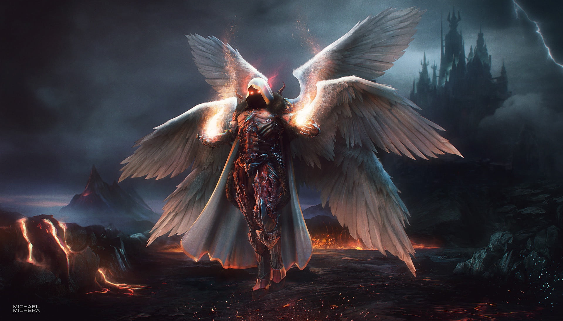 Free download | HD wallpaper: Fantasy, Blizzard, Art, Diablo 3, Angel ...