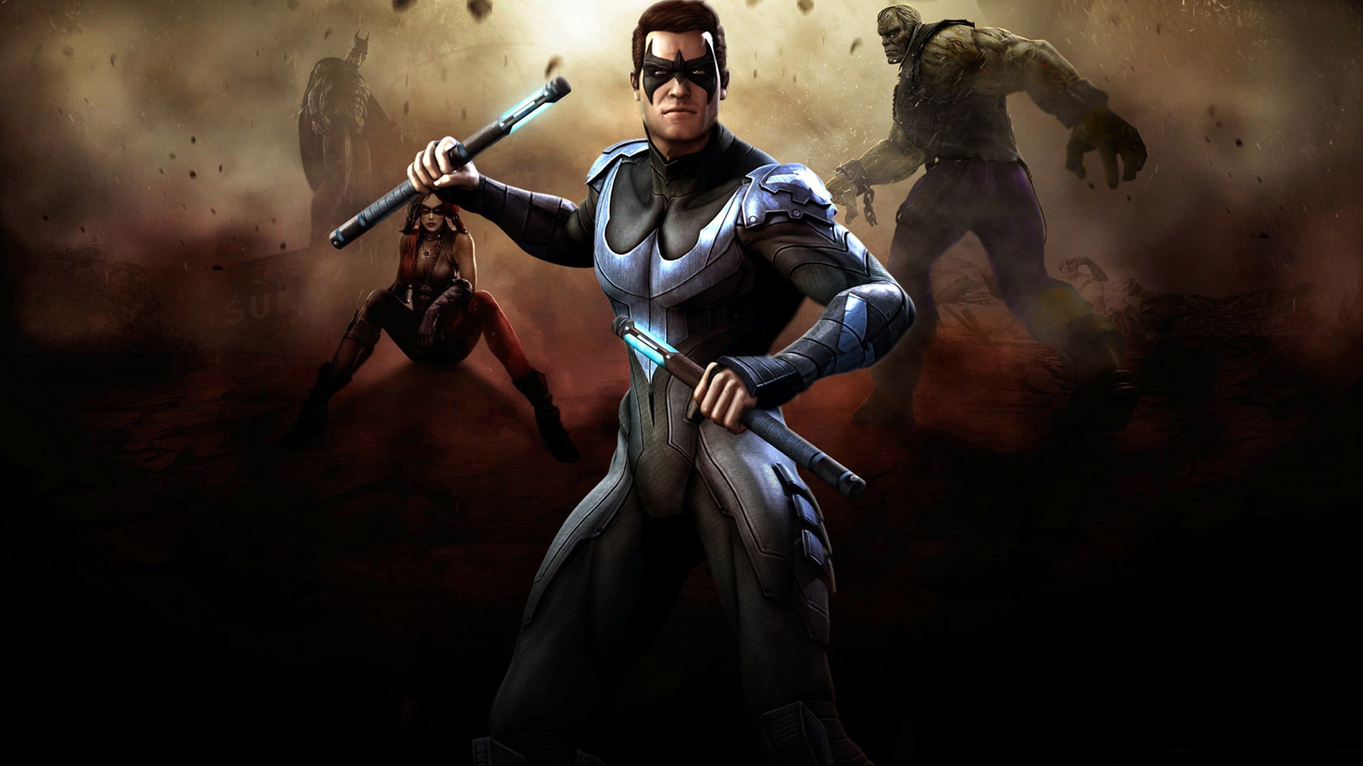 injustice gods among-quality wallpapers, DC Nightwing wallpaper