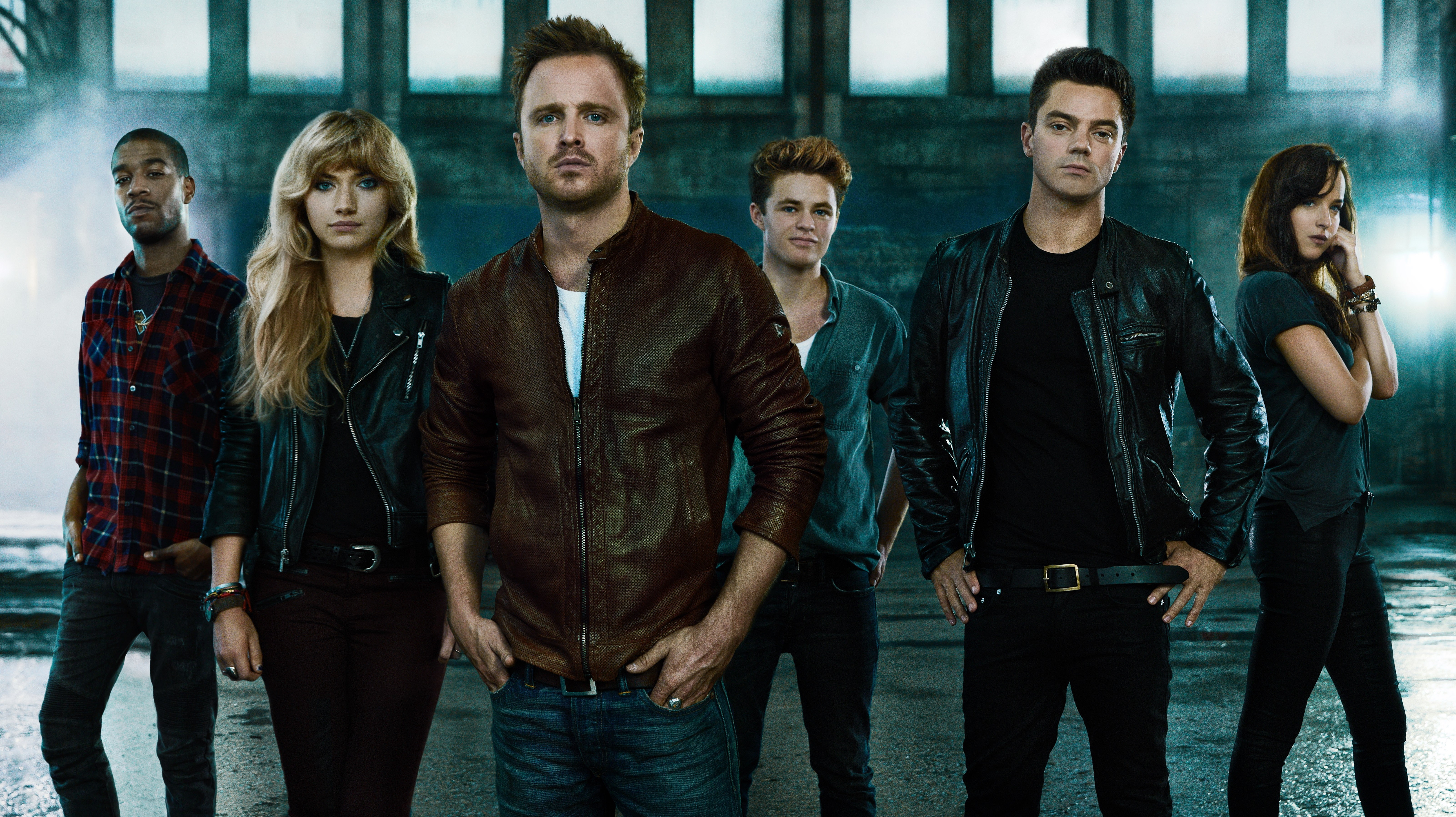 Need for speed, Aaron paul, Imogen poots, group of people, young men