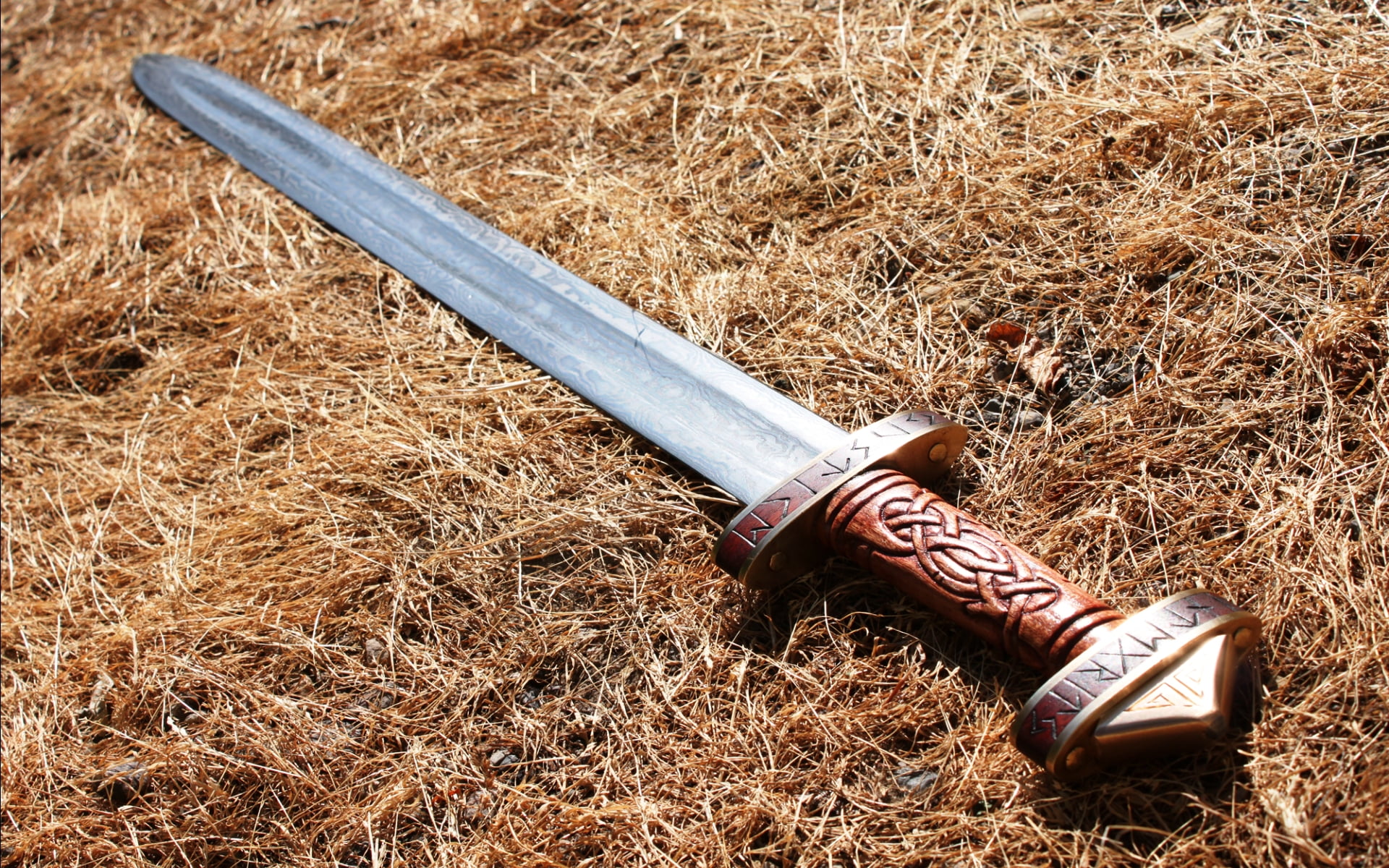 Migration Period Sword, silver sword, War & Army, sward, land