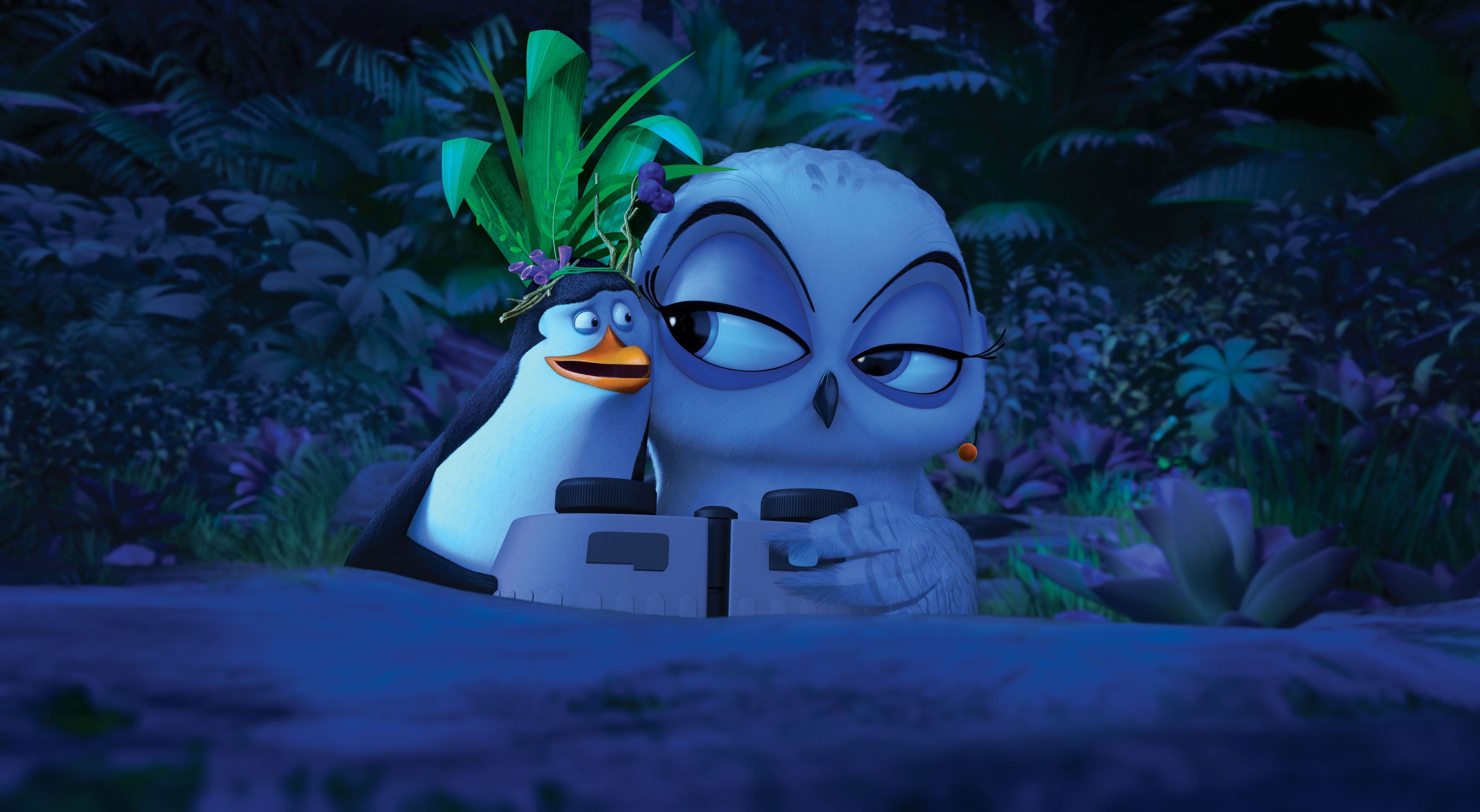 Free Download Hd Wallpaper Penguins Of Madagascar Plant Technology