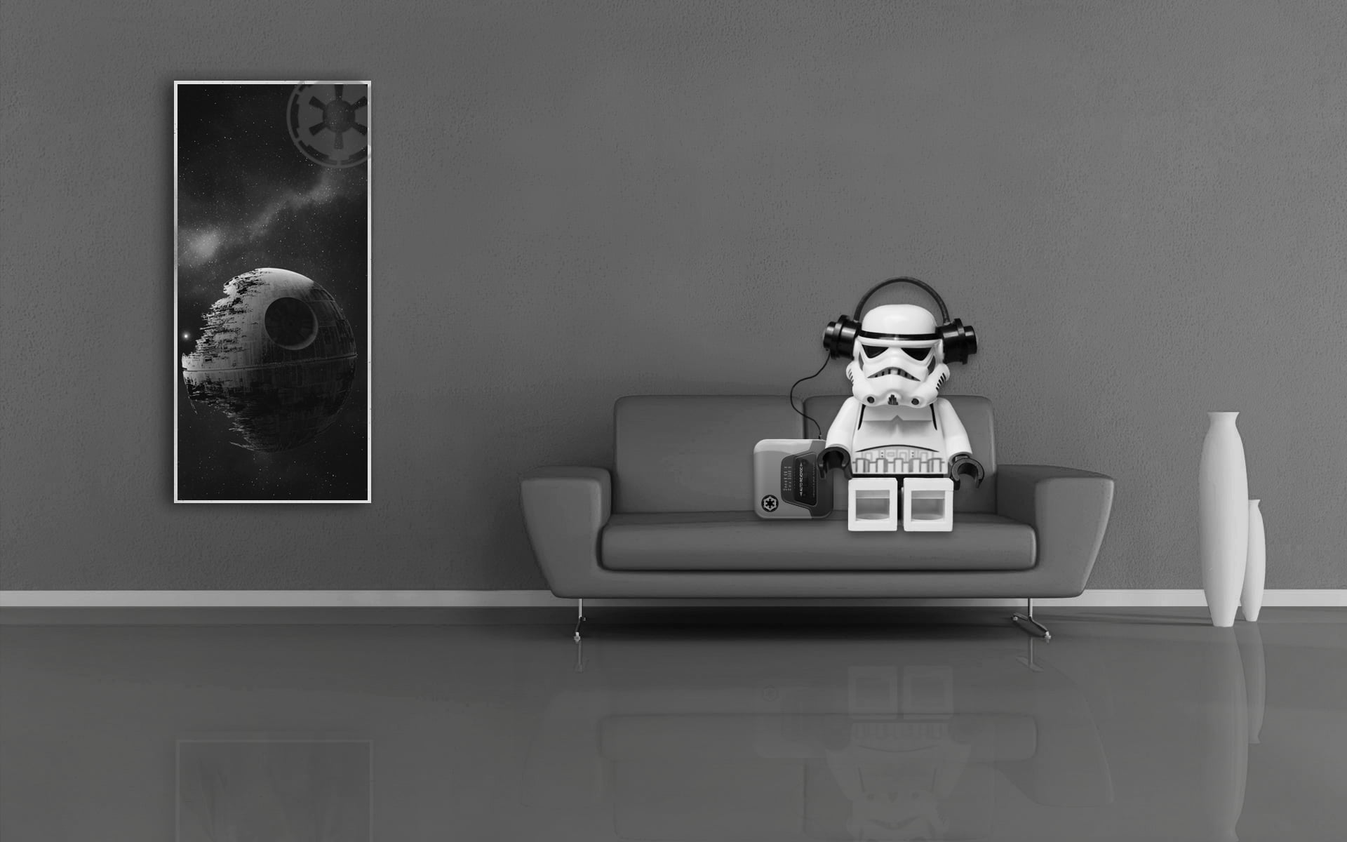 Star Wars Storm Trooper illustration, LEGO Star Wars, stormtrooper