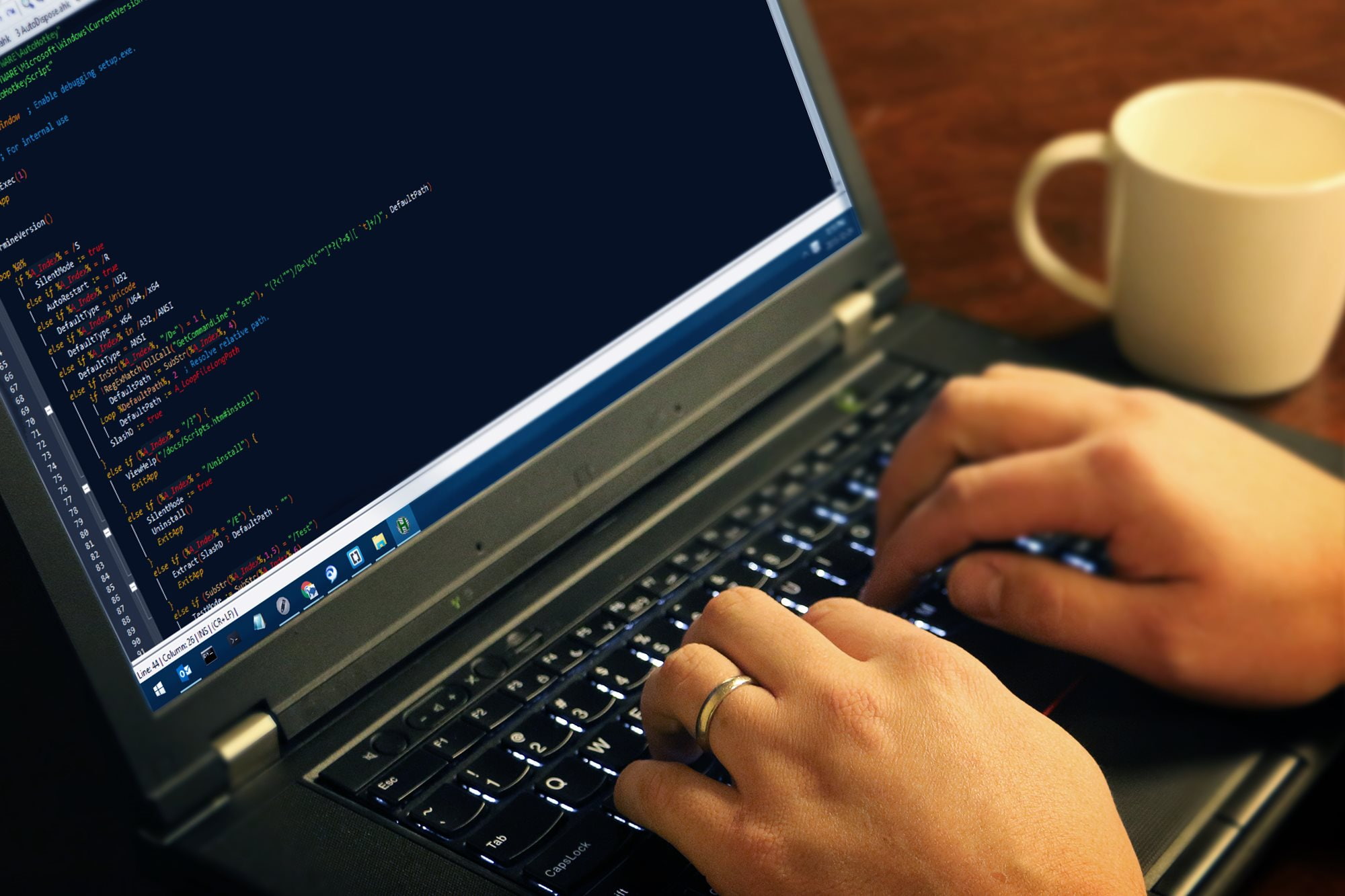AutoHotkey, Code, laptop, Programmers, programming, ThinkPad