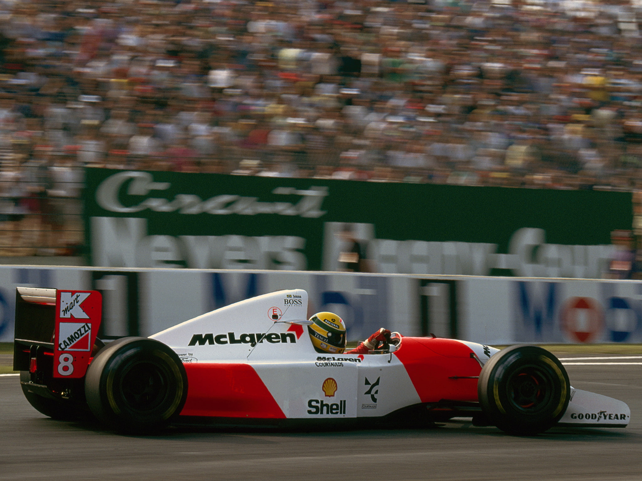 1993, f 1, ford, formula, mclaren, mp4 8, race, racing