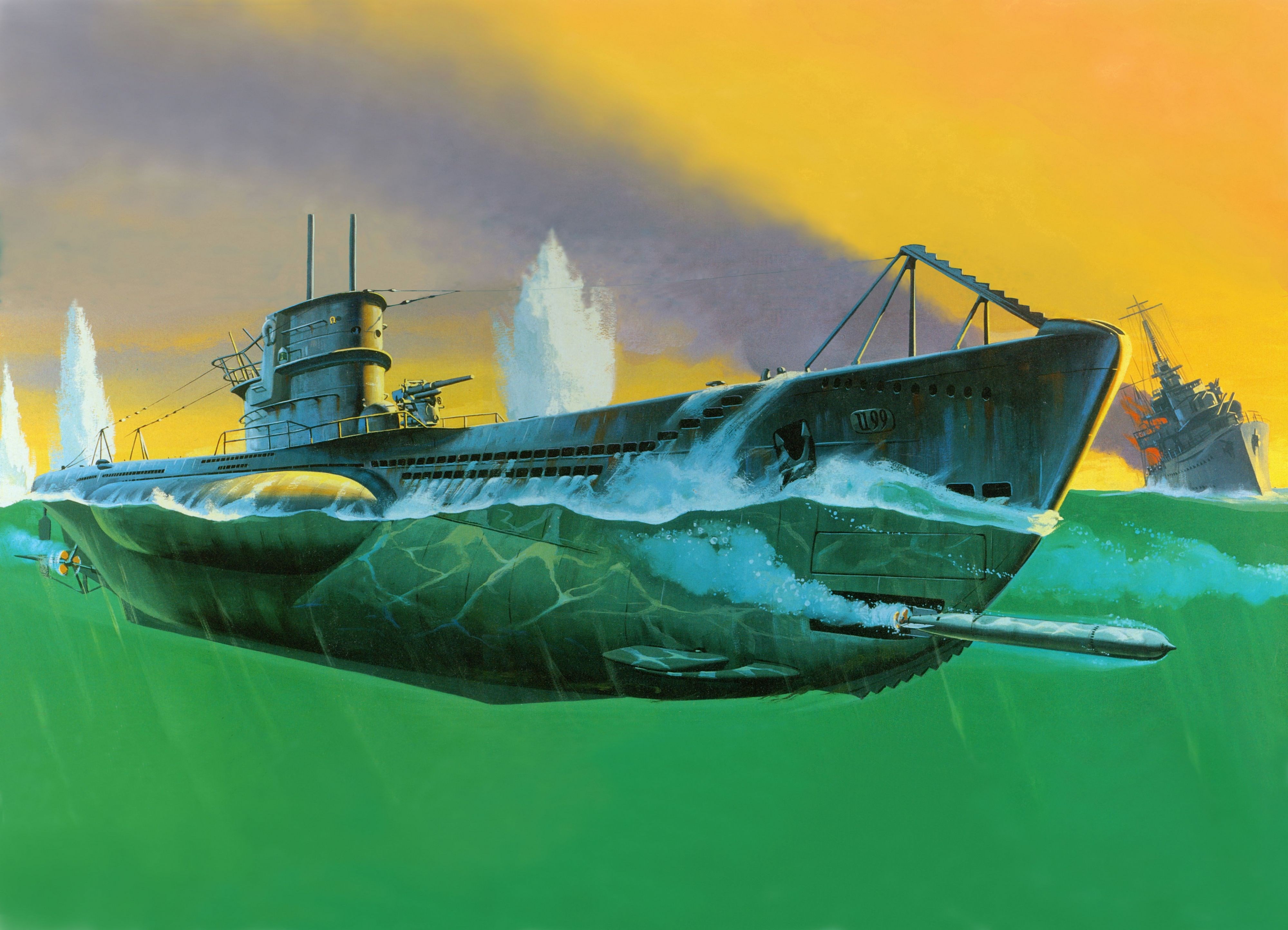 german type vii submarine