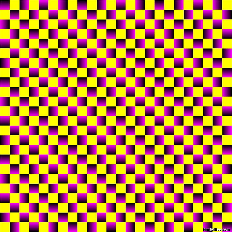 yellow and purple checkered pattern clip art, Artistic, Psychedelic