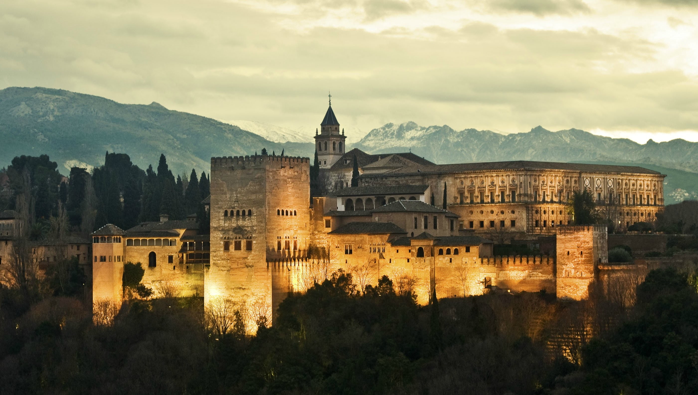 alhambra, arquitectura, granada