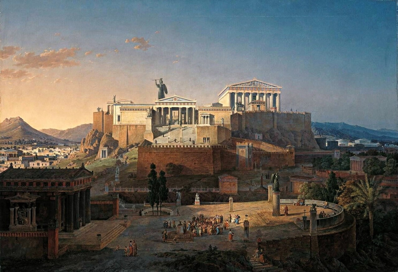 Ancient Greek sculpture, painting, metropolis