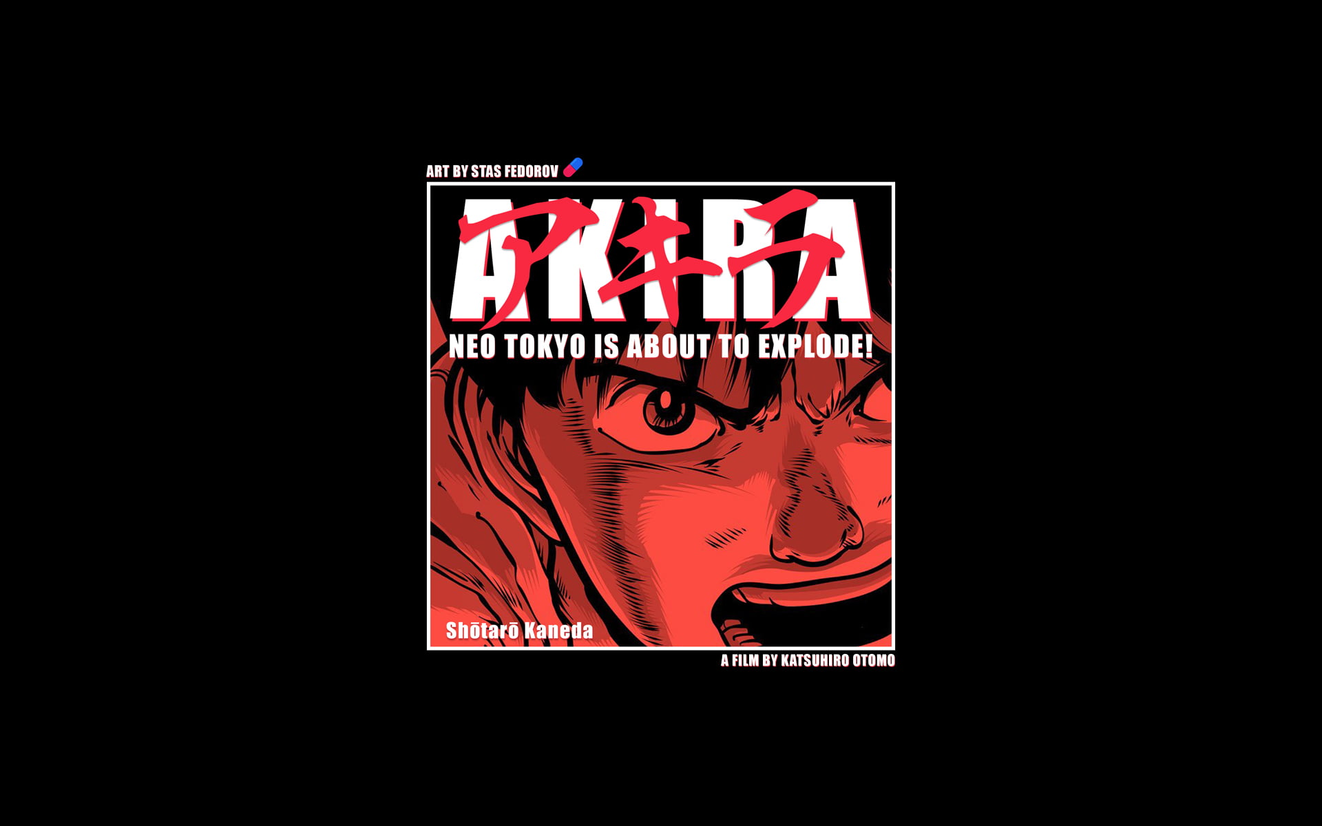 Akira, anime, katsuhiro otomo, kaneda, Photoshop, comic art